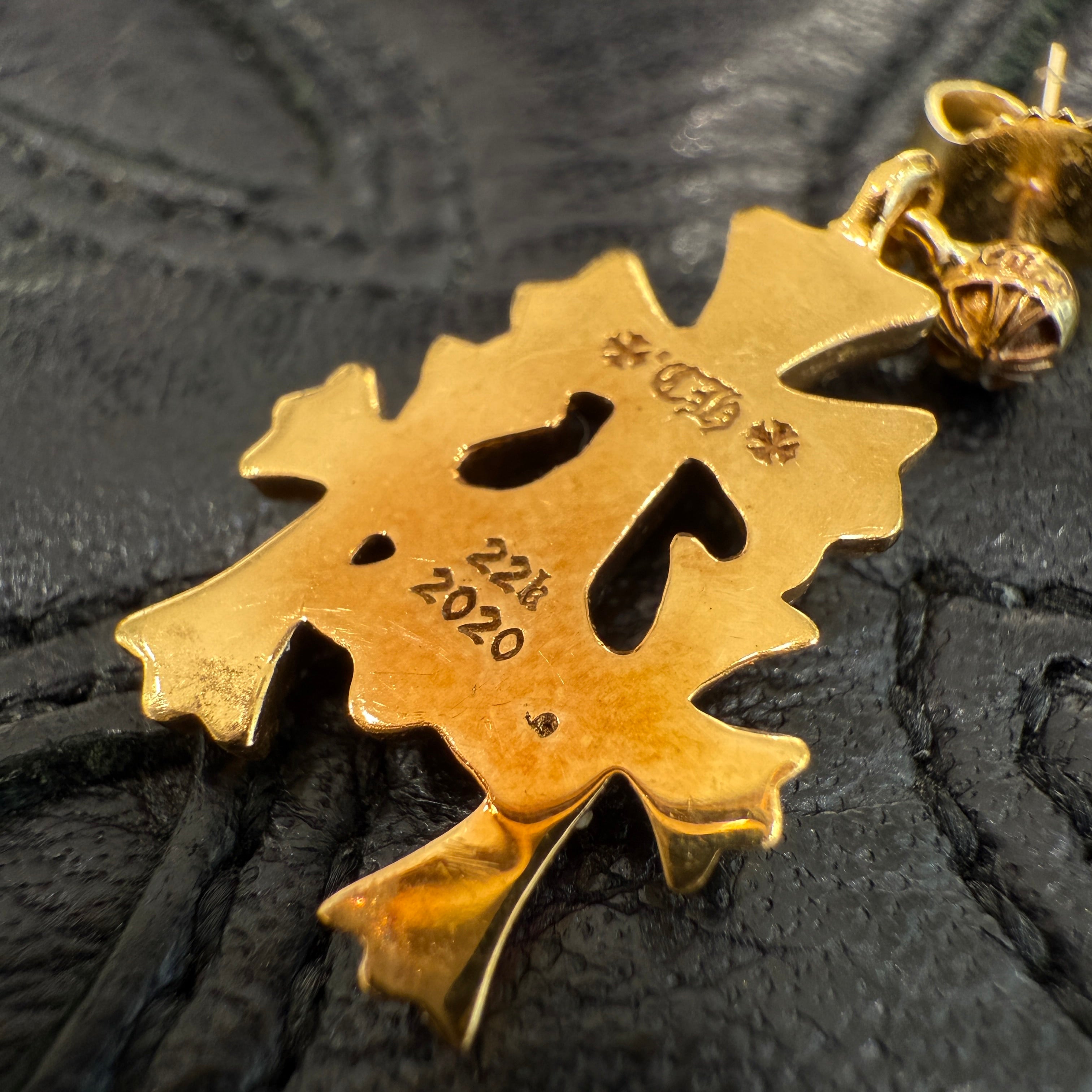 クロムハーツ chrome hearts 22k イヤリング 楽天市場】CHROME HEARTS #2 CH PLUS STUD EARRING 22K DIAMOND