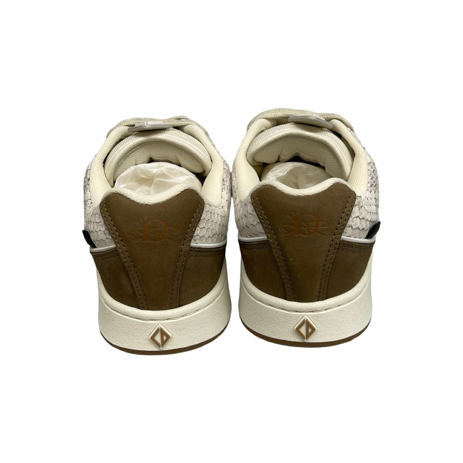 Dior×Travis Scott 2022SS Cactus Jack B713 Mocha Sneaker Nubuck Python Size 41