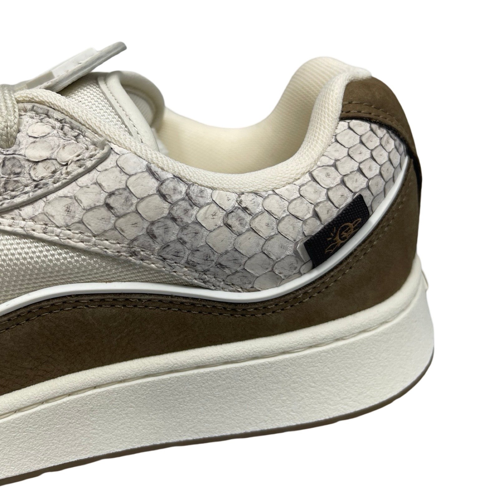 Dior×Travis Scott 2022SS Cactus Jack B713 Mocha Sneaker Nubuck Python Size 41