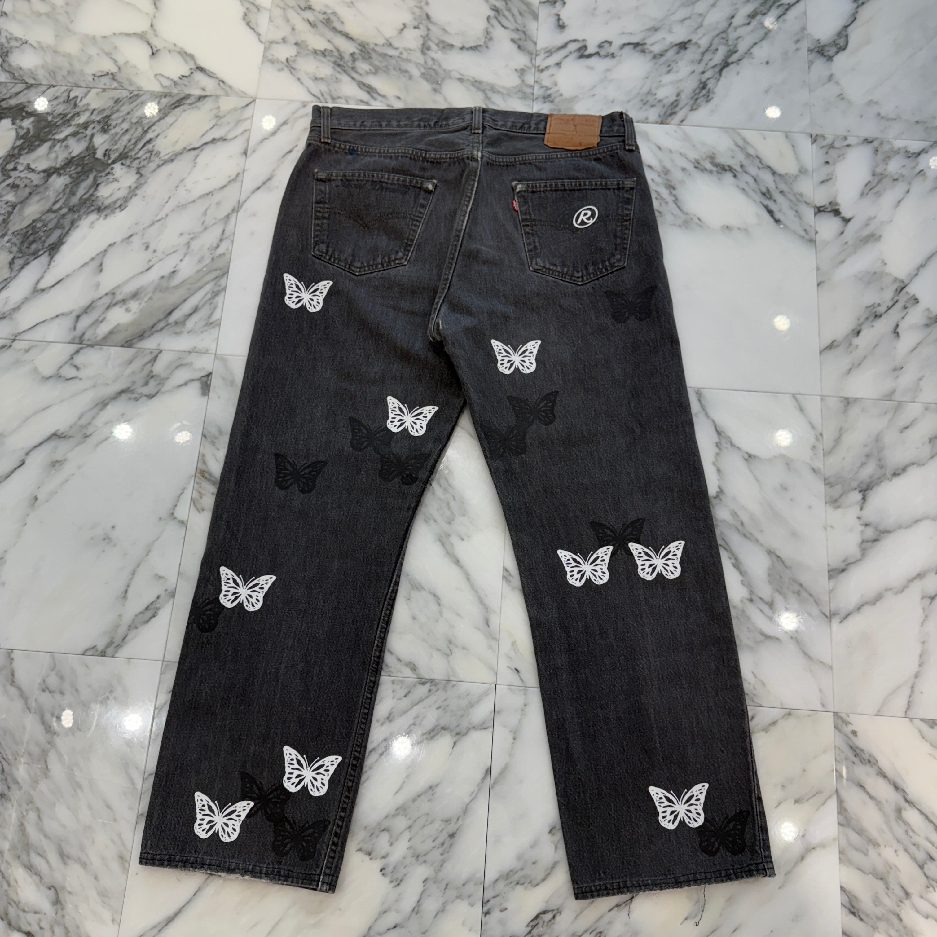 ABOUT DREAMS Butterfly Jeans Size W38×L34 アバウトドリームズ バタフライジーンズ サイズW38×L34
