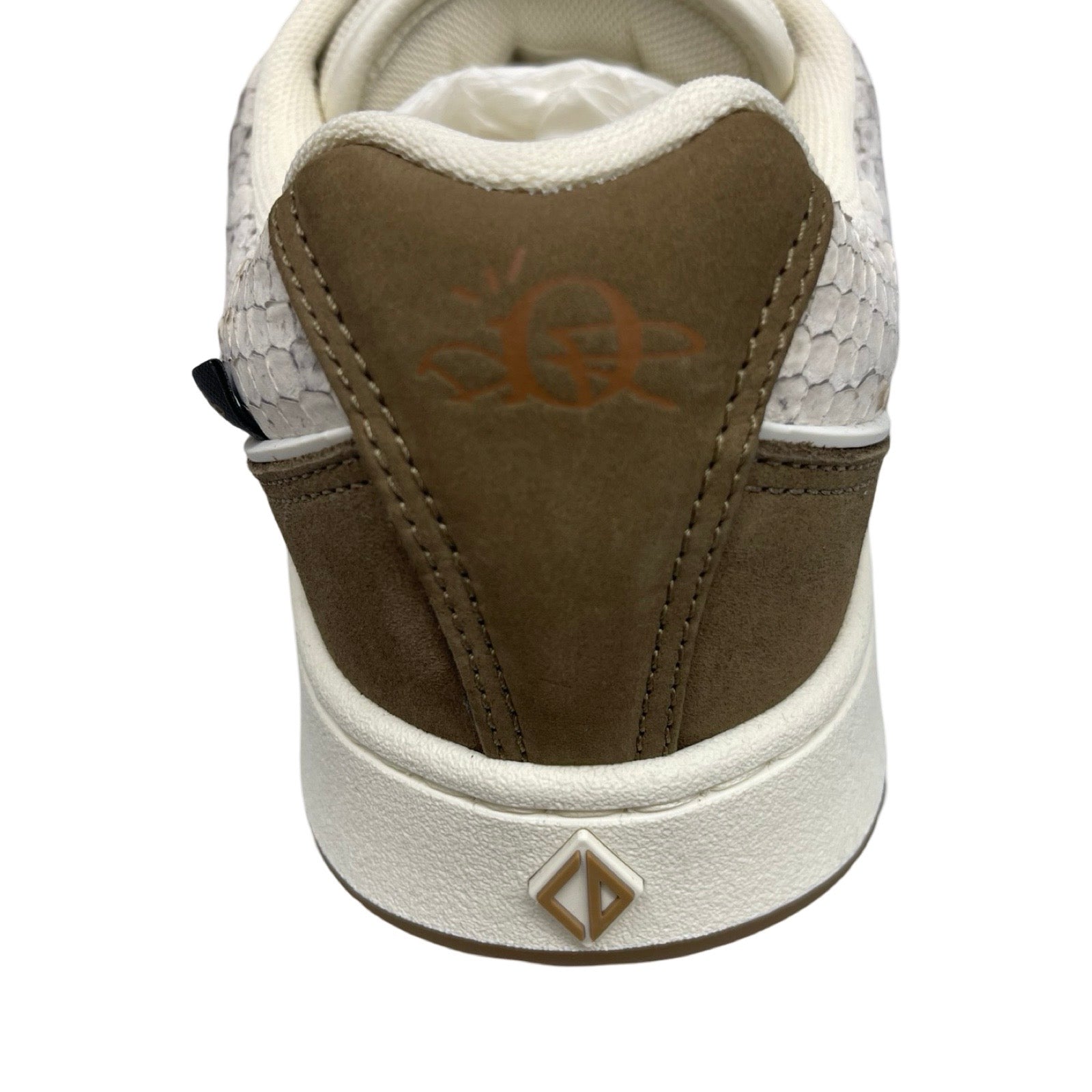 Dior×Travis Scott 2022SS Cactus Jack B713 Mocha Sneaker Nubuck Python Size 41