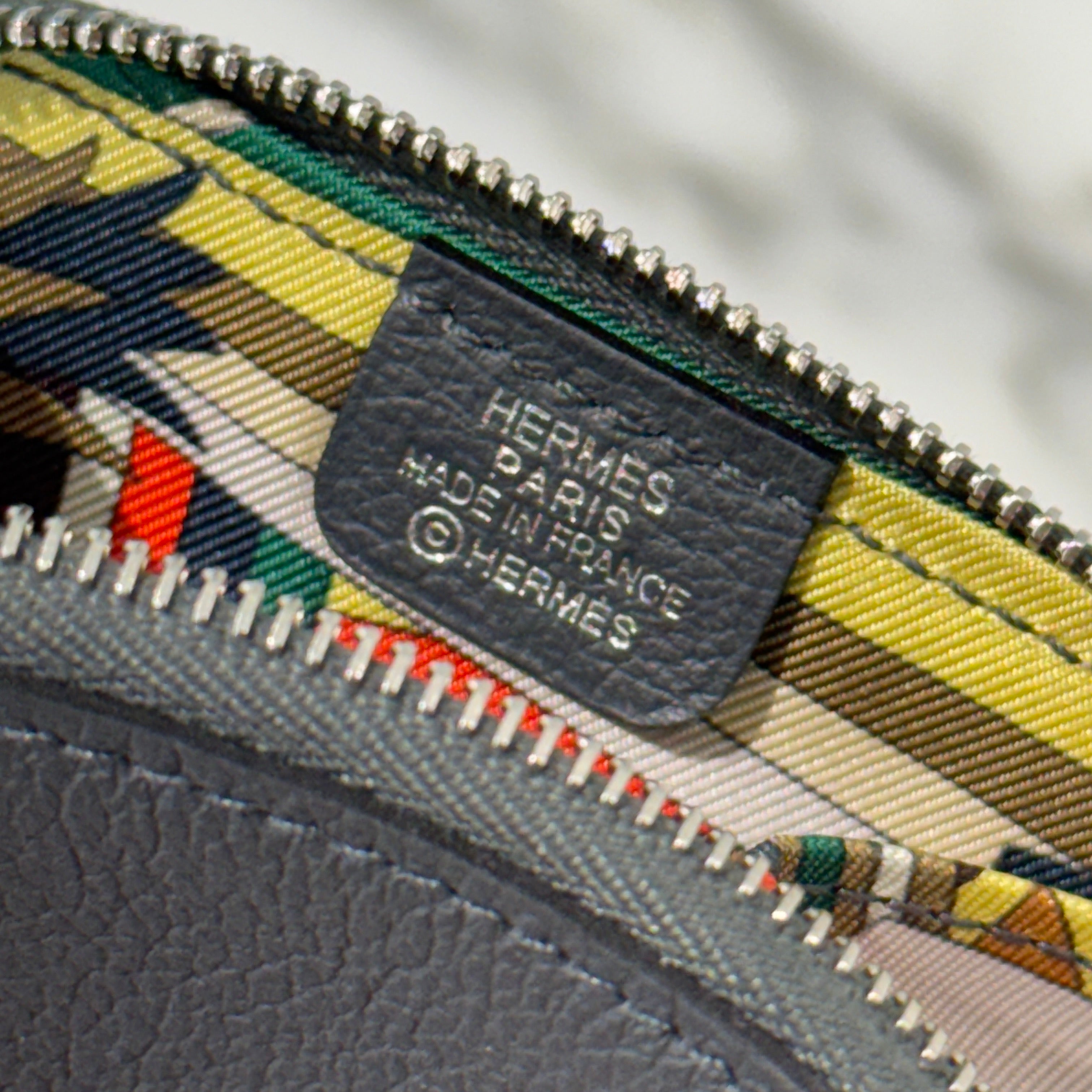 HERMES Azap Compact Silk-In Vaux Epson Coin Case W刻印 エルメス アザップコンパクトシルクインヴォーエプソンコインケース