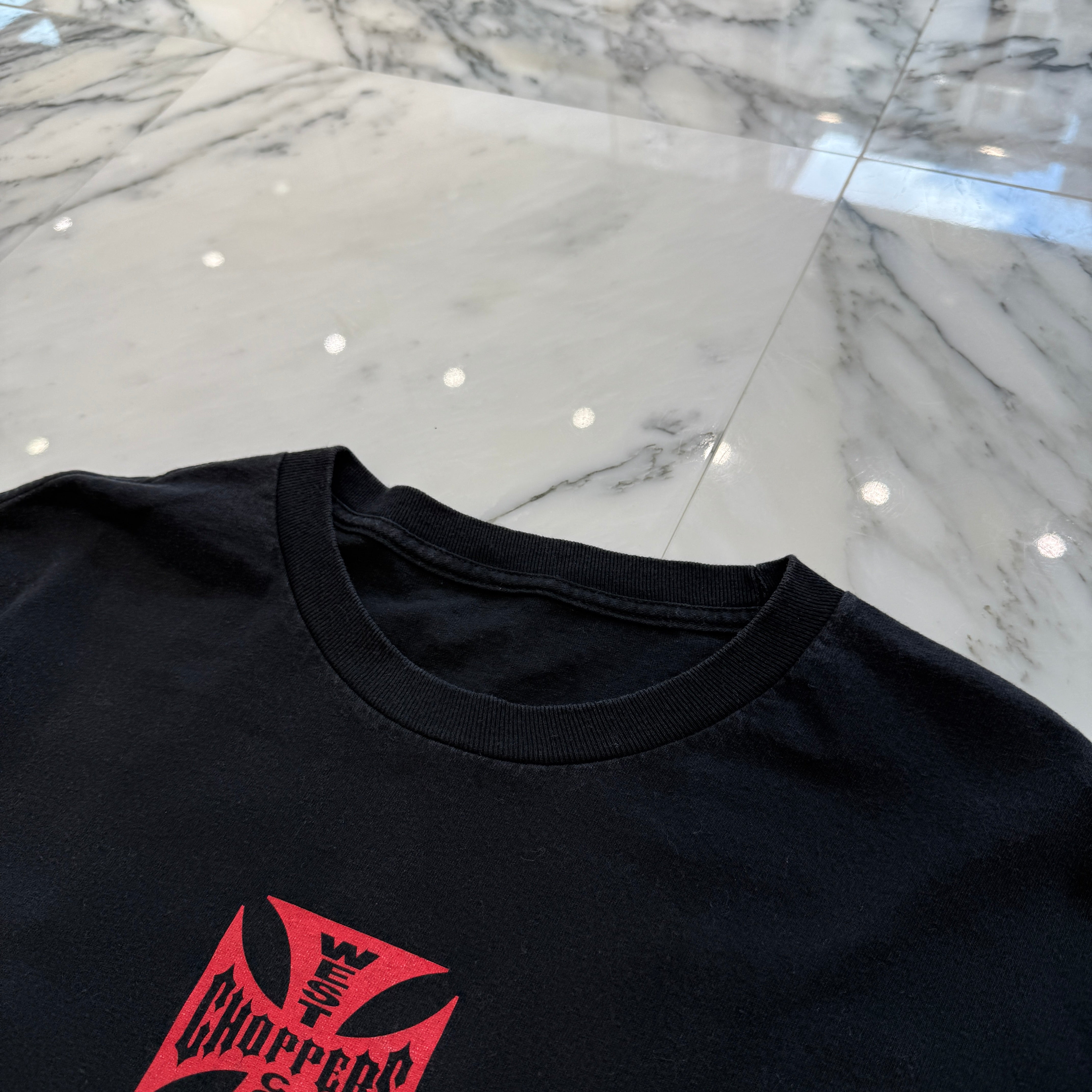 Vintage 00's West Coast Choppers "Austin Texas" IRON CROSS S/S Tee  00's ウエストコーストチョッパーズ "オースティン テキサス" アイアンクロス Tシャツ