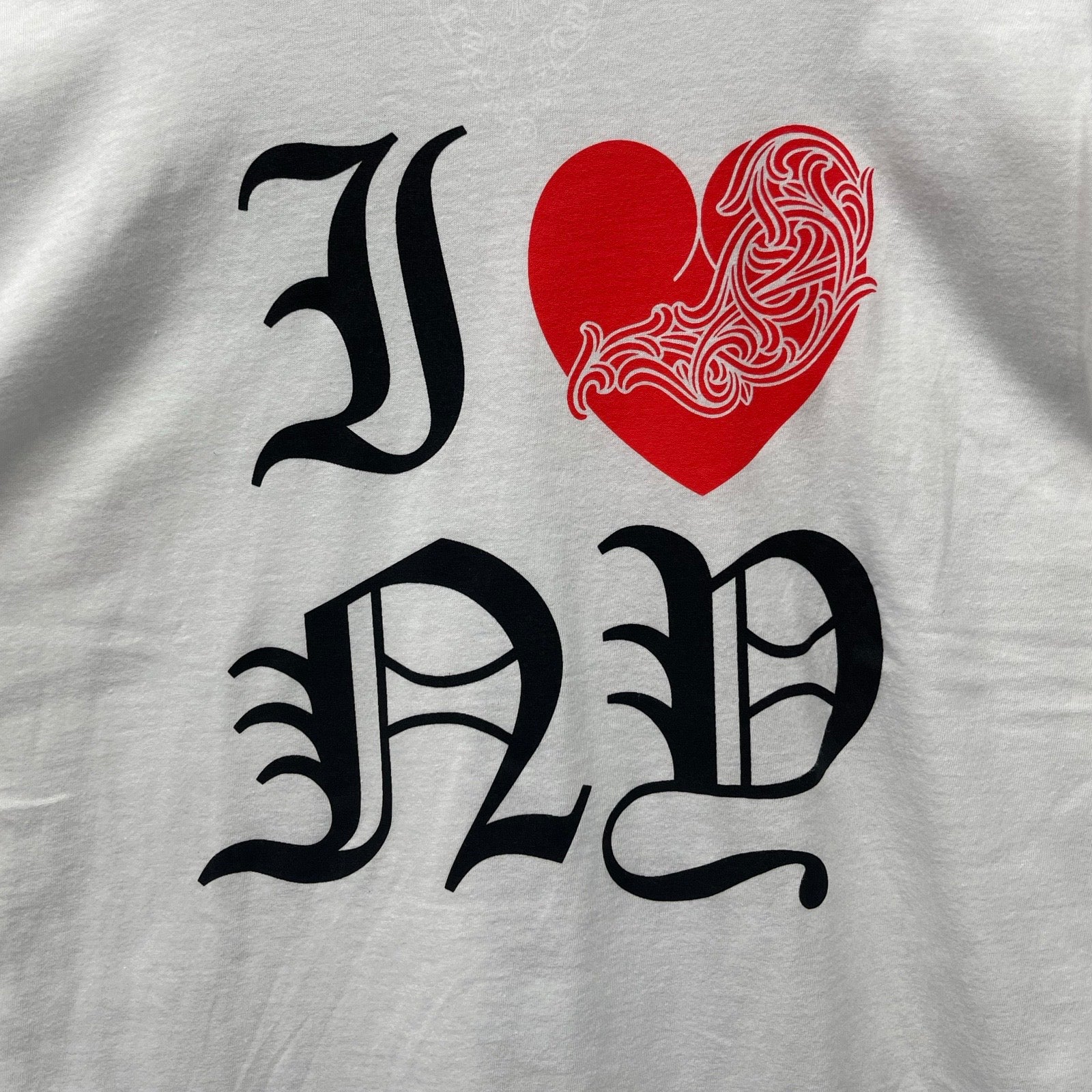 CHROME HEARTS I Love NY Long Sleeve Tee Size XL