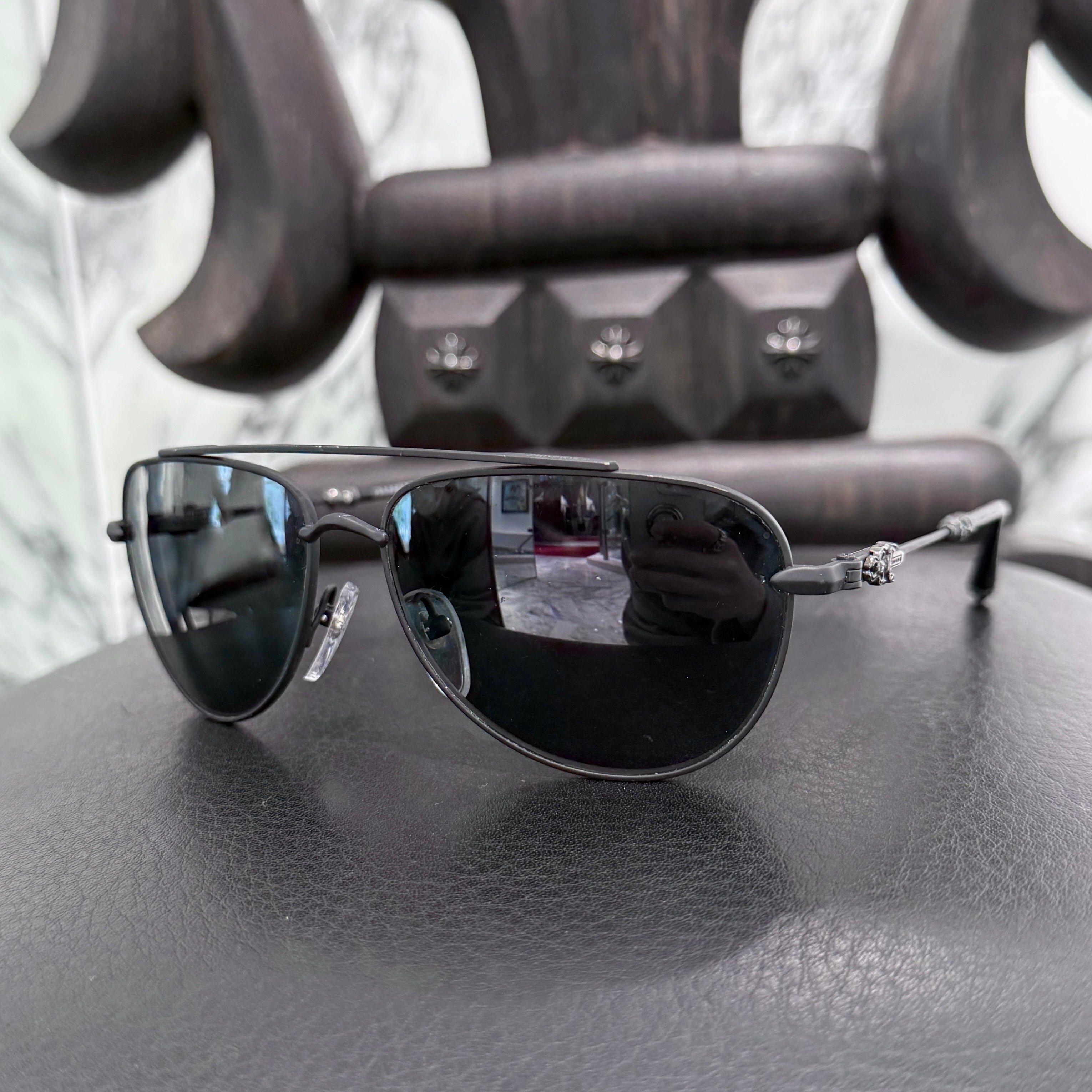 CHROME HEARTS SLAM Sunglasses Size 61口14-137 クロムハーツ スラム サングラス サイズ61口14-137