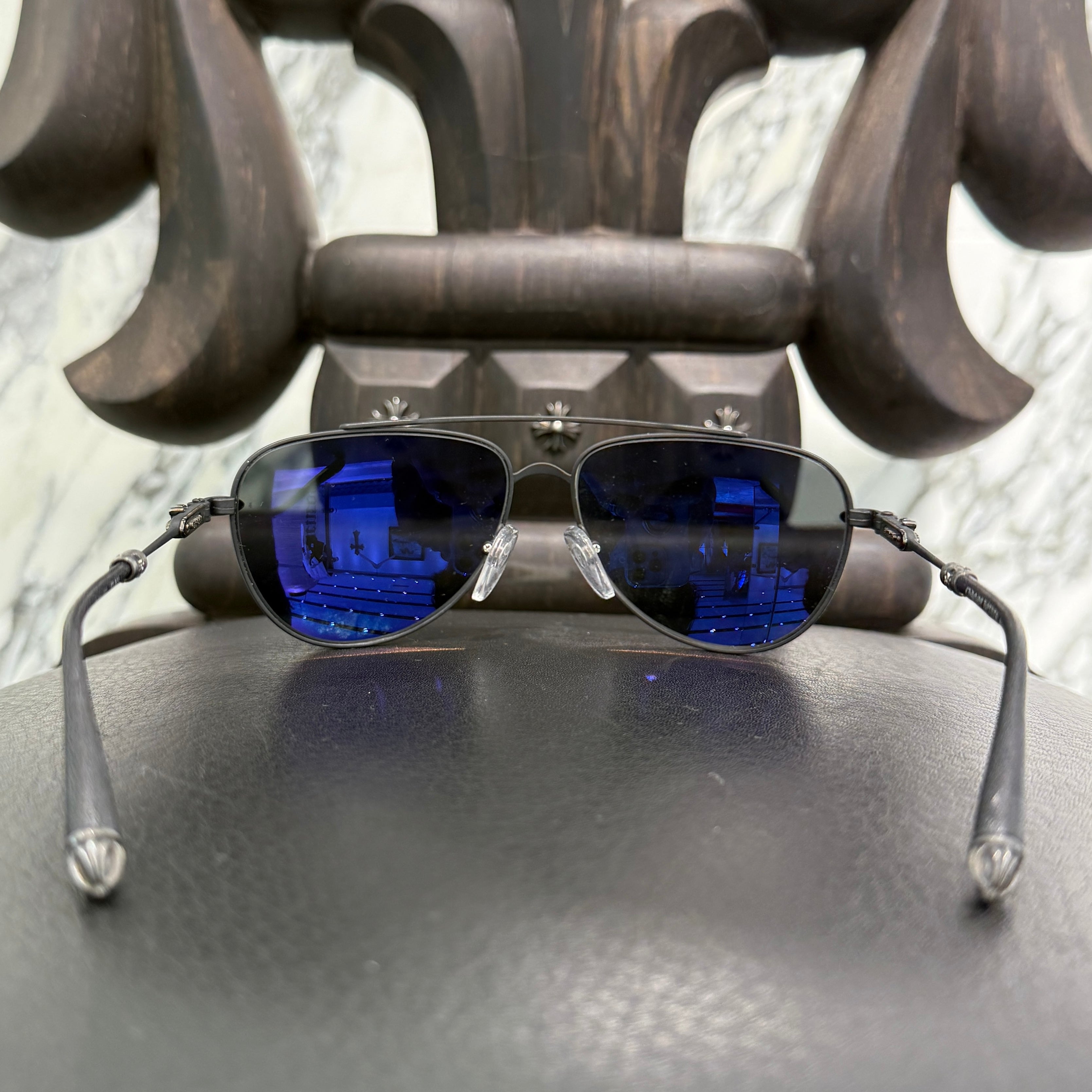 CHROME HEARTS SLAM Sunglasses Size 61口14-137 クロムハーツ スラム サングラス サイズ61口14-137