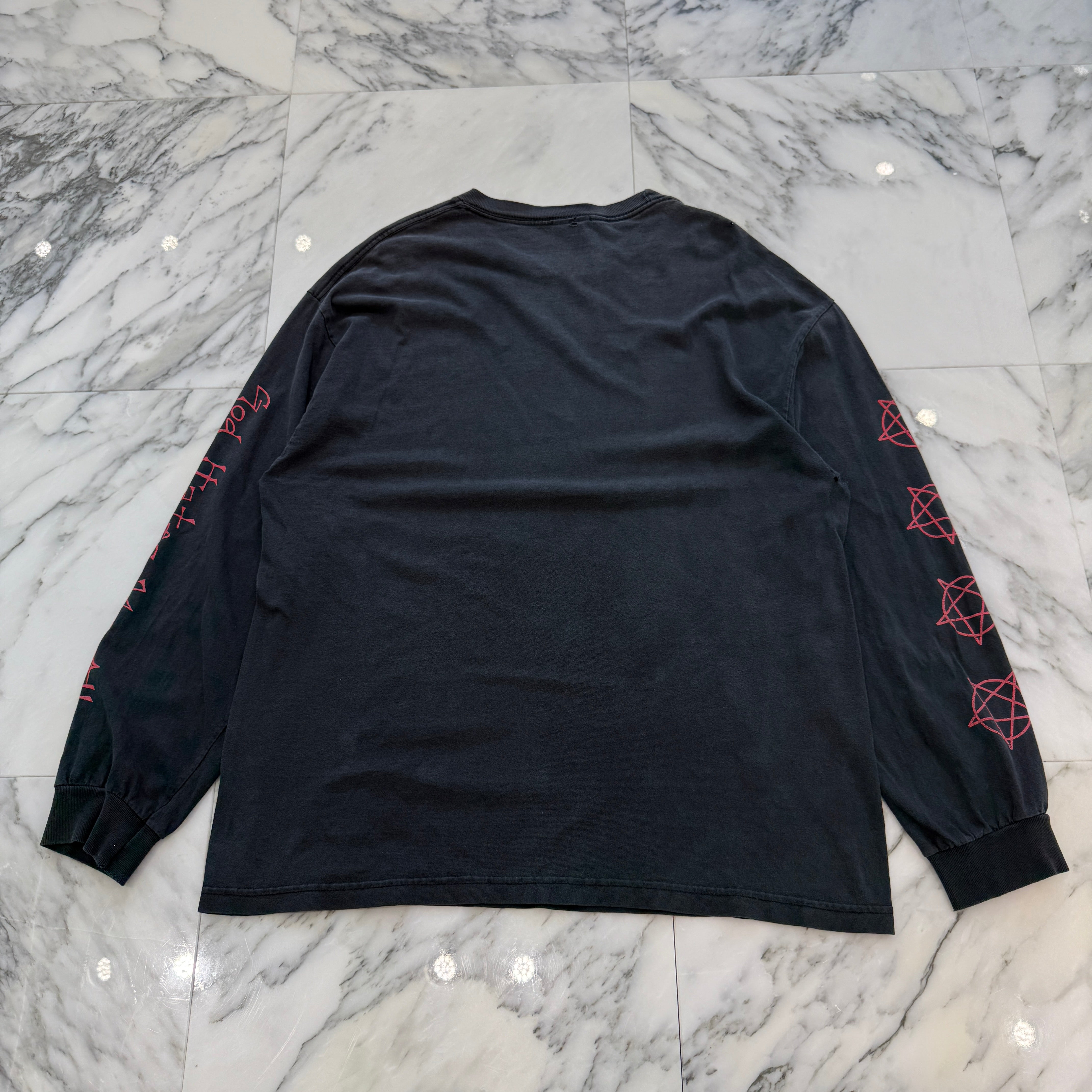 Vintage 00's SLAYER "Darkness of Christ" 2001 L/S Tee 00's スレイヤー "ダークネス・オブ・クライスト" 2001 ロングスリーブTシャツ