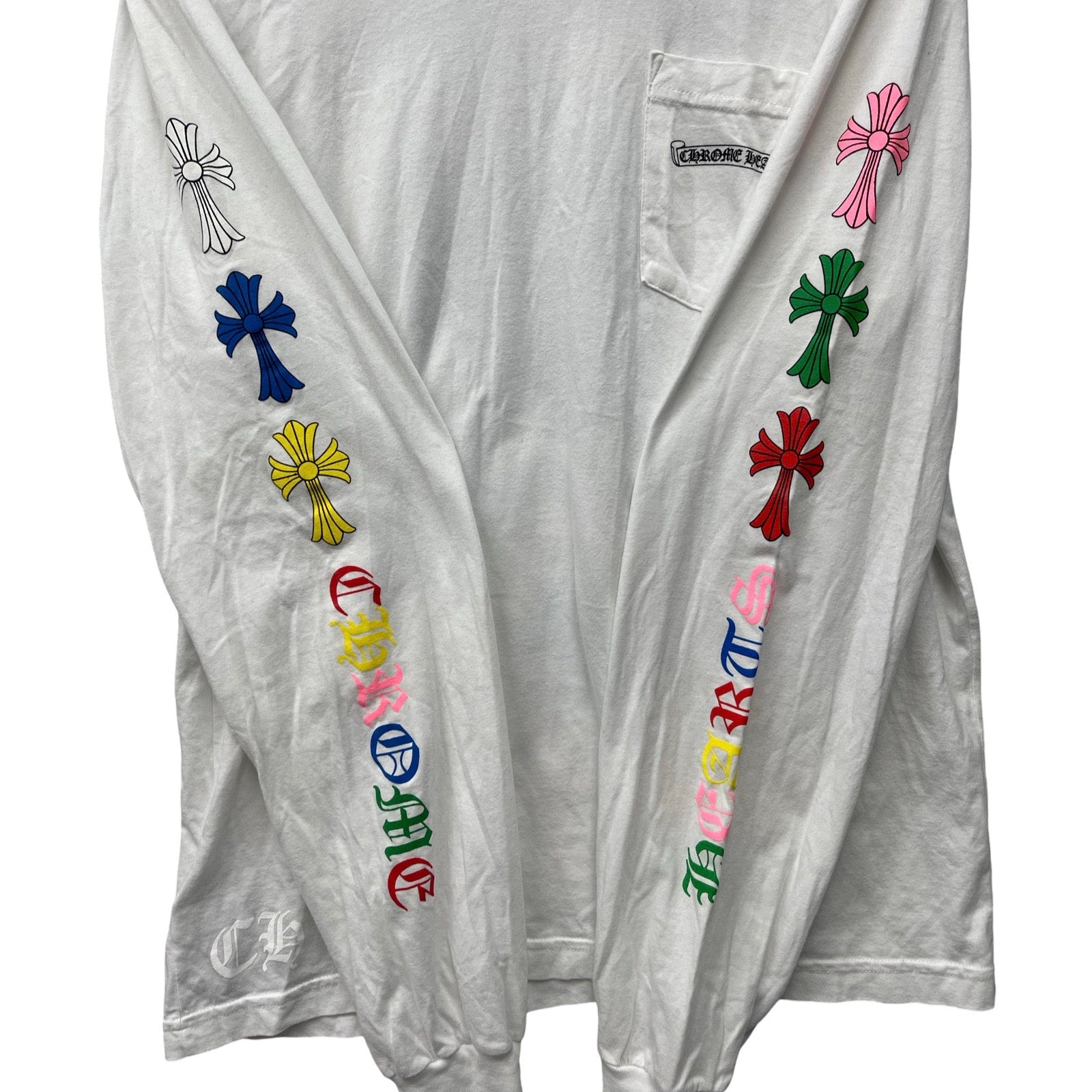CHROME HEARTS MLTCOL CEM CRS Long Sleeve Tee Size L