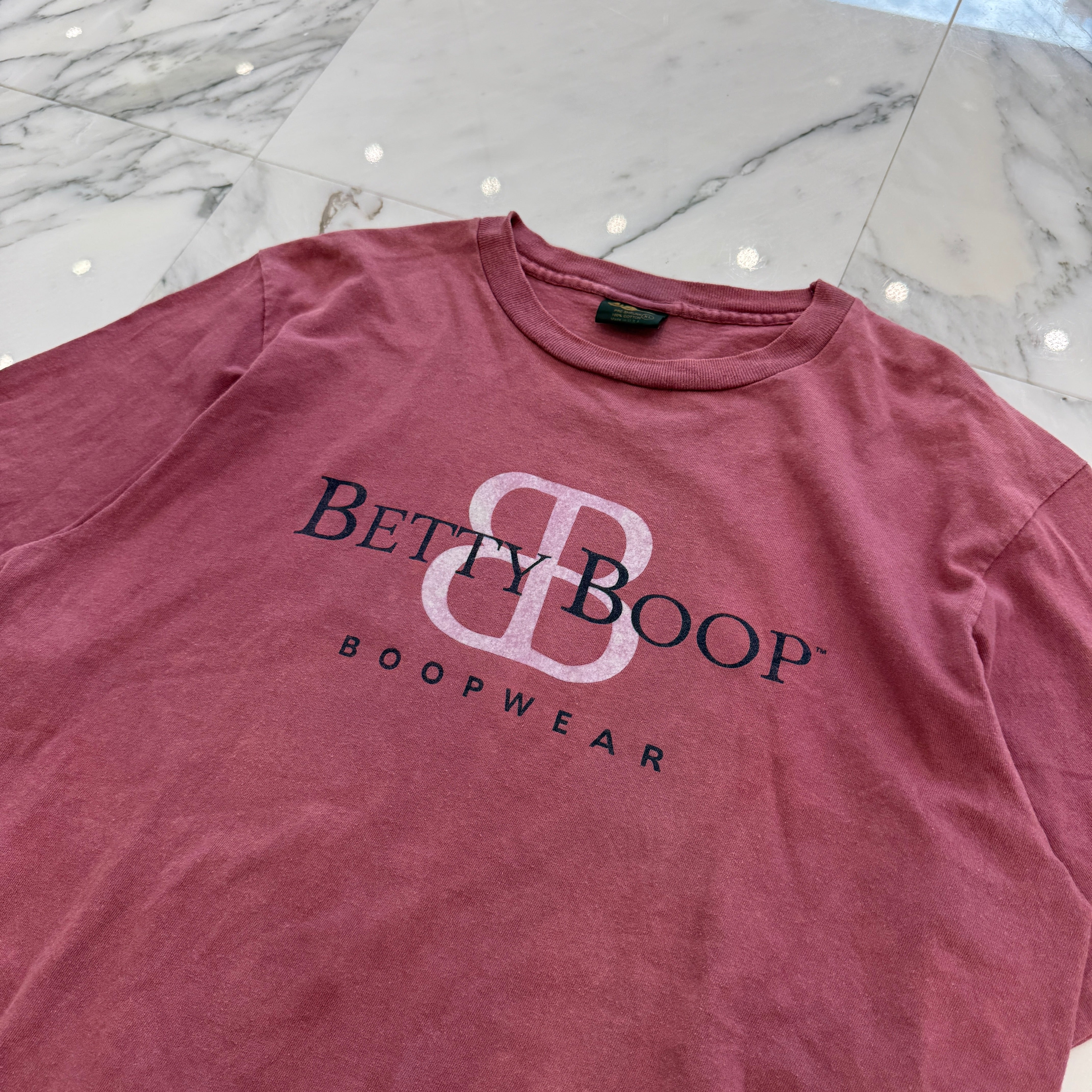 Vintage 90's Betty Boop "BOOP WEAR" 1994 Changes S/S Tee Size XL 90's ベティブープ "ブープ・ウェア” 1994 チェンジーズ社製 Tシャツ サイズXL
