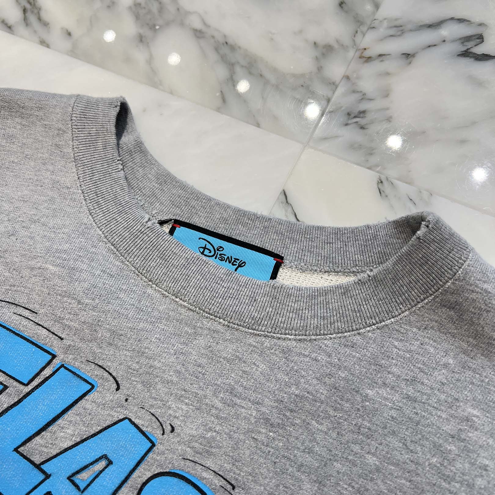 GUCCI × Disney 2021SS Donald Duck "FLASH" Print Sweatshirt 623245 XJDAJ Size XS グッチ × ディスニー ドナルドダック "フラッシュ" プリントスウェットシャツ サイズXS