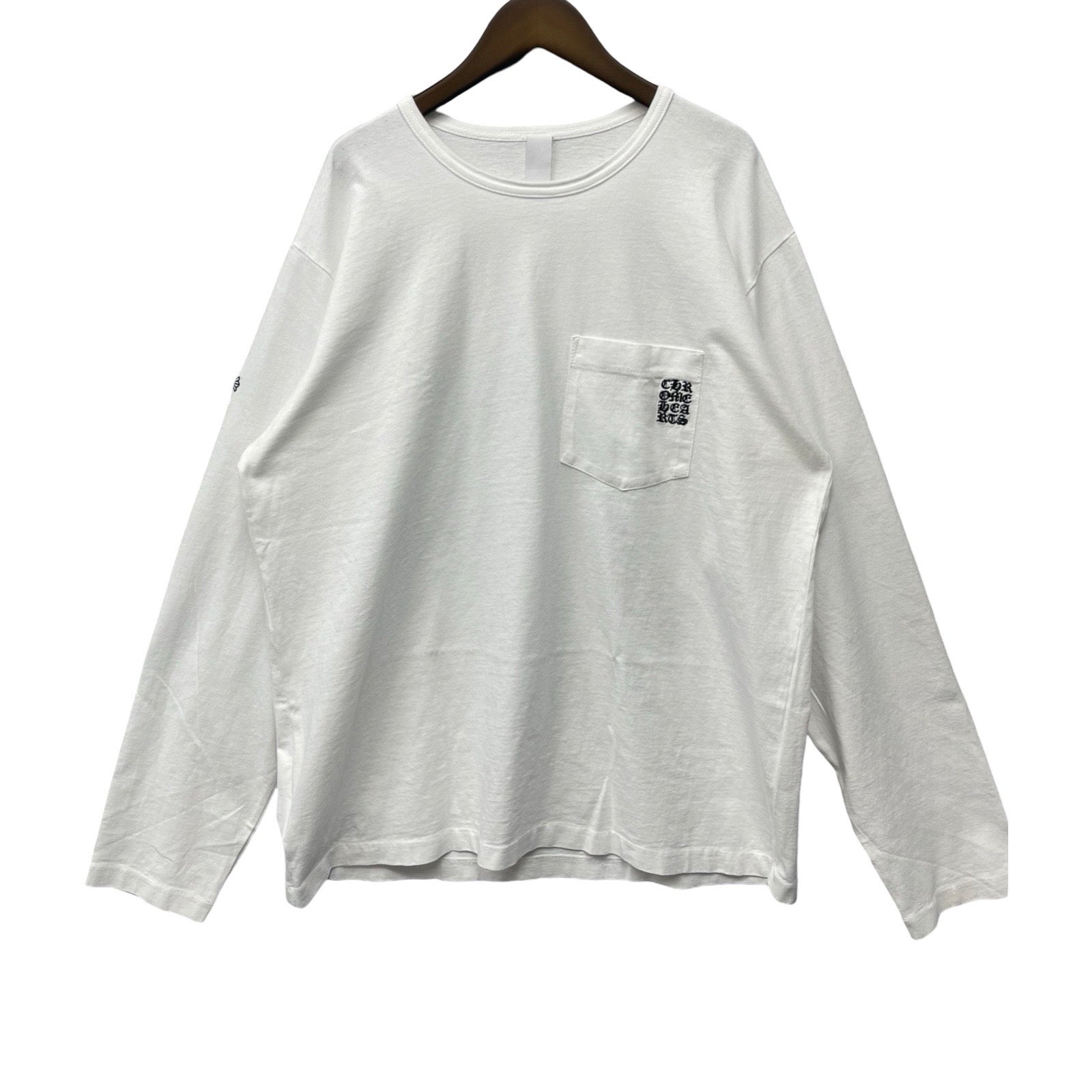 CHROME HEARTS Grp Y Not Light Work Long Sleeve Tee Size S