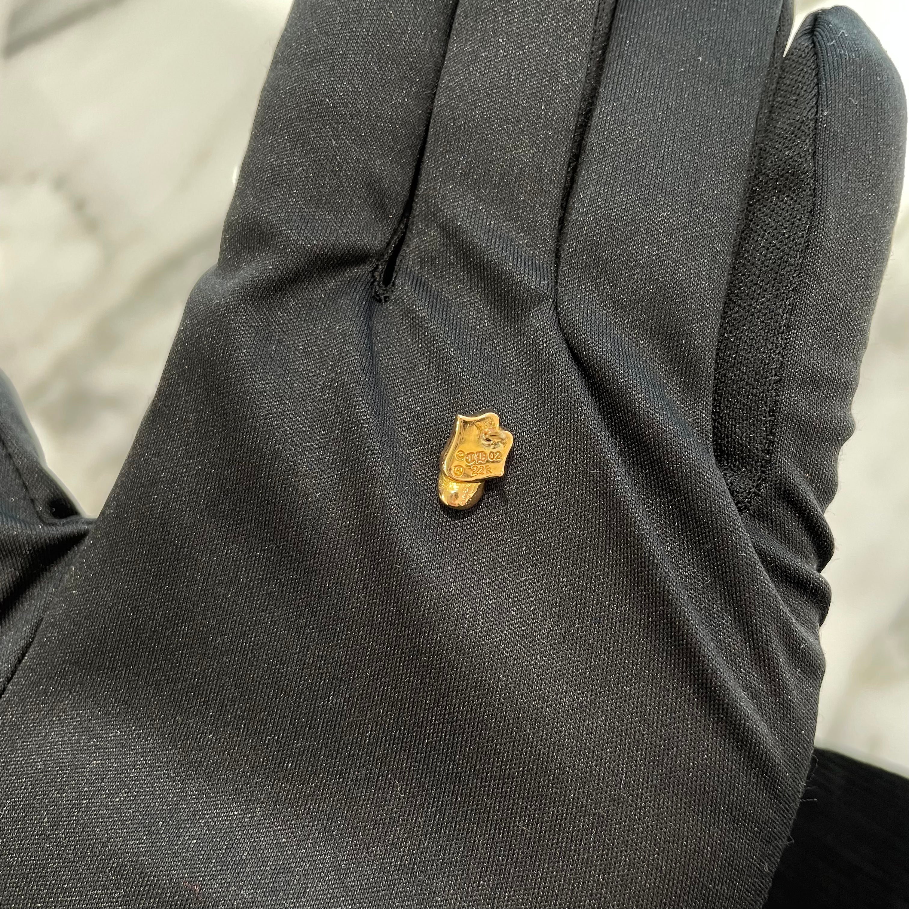 CHROME HEARTS × The Rolling Stones 22K Lip & Tongue Earrings クロムハーツ × ザ・ローリング・ストーンズ 22K リップ＆タン ピアス