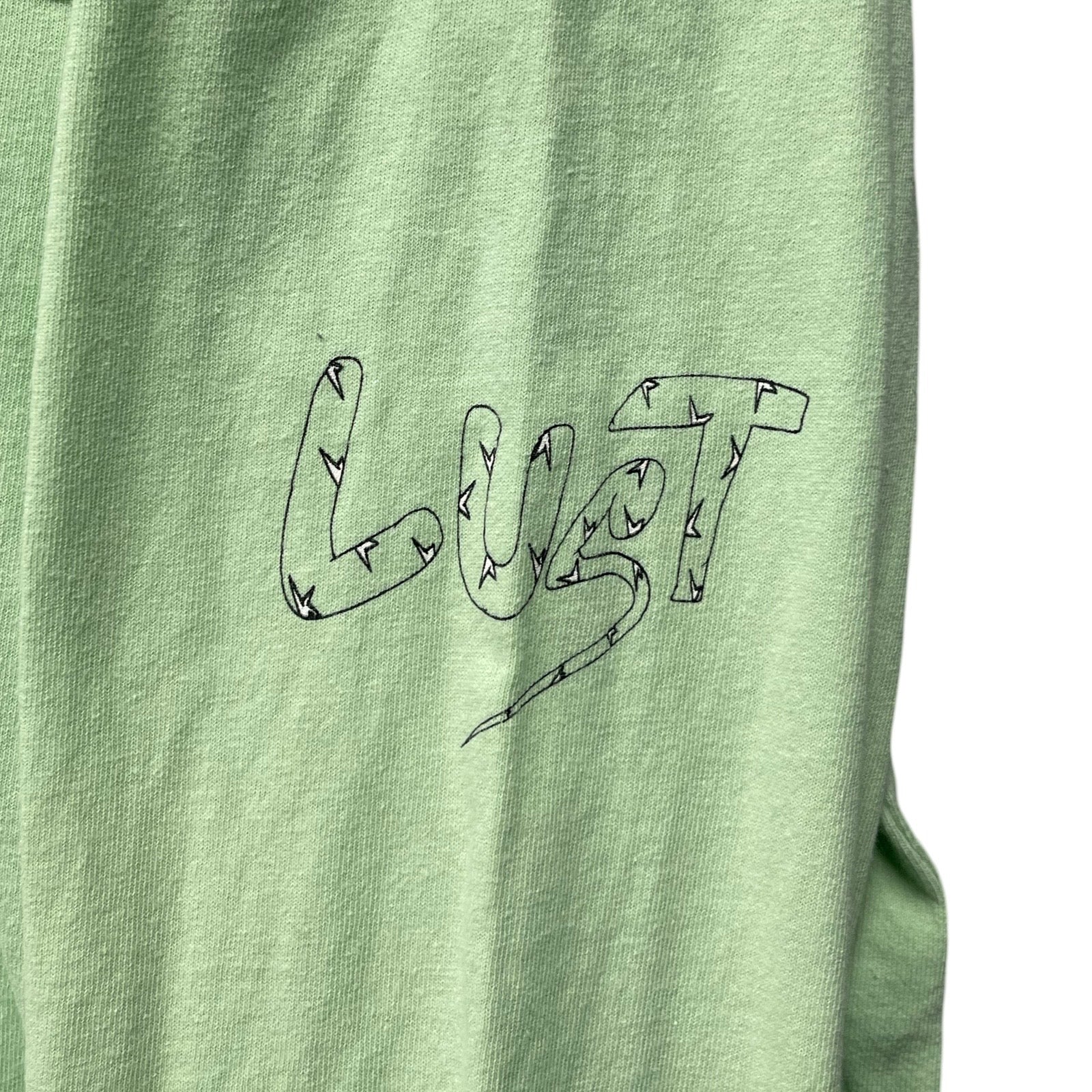 CHROME HEARTS × MATTY BOY 2019SS PPO SEAFORM GRN Long Sleeve Tee Size L