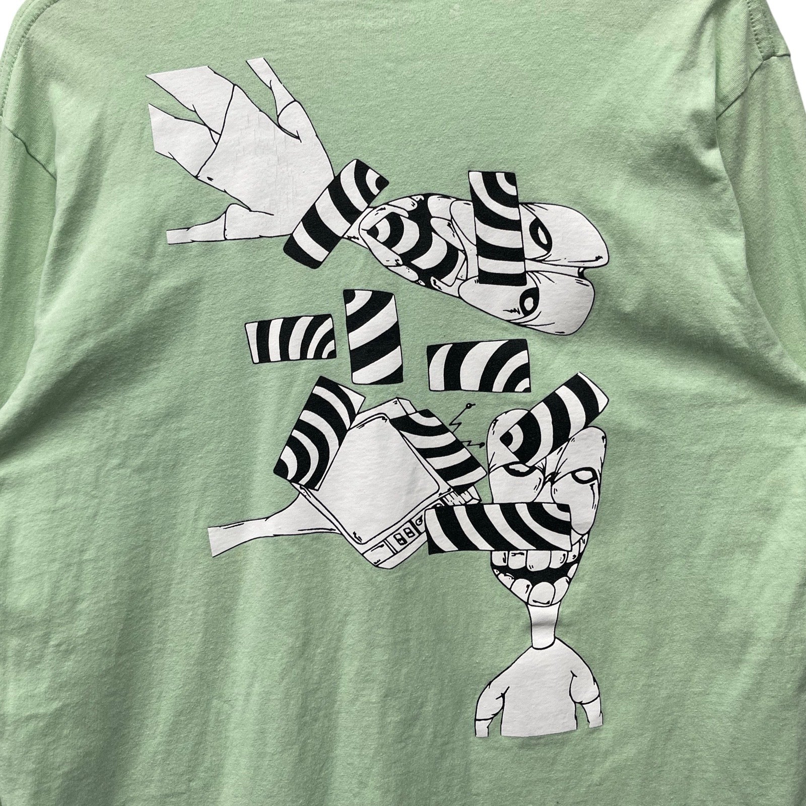 CHROME HEARTS × MATTY BOY 2019SS PPO SEAFORM GRN Long Sleeve Tee