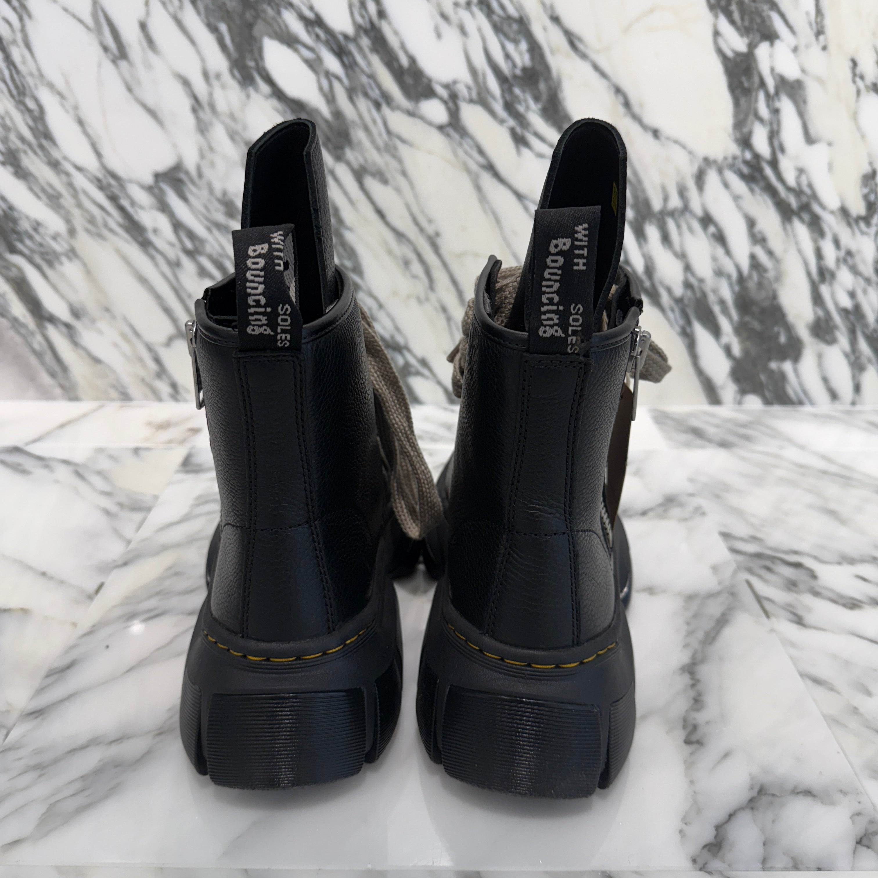 リックオウエンス ブーツ 37 Rick Owens × Dr.Martens 2024SS 1460 DMXL Jumbo Lace Boots Size