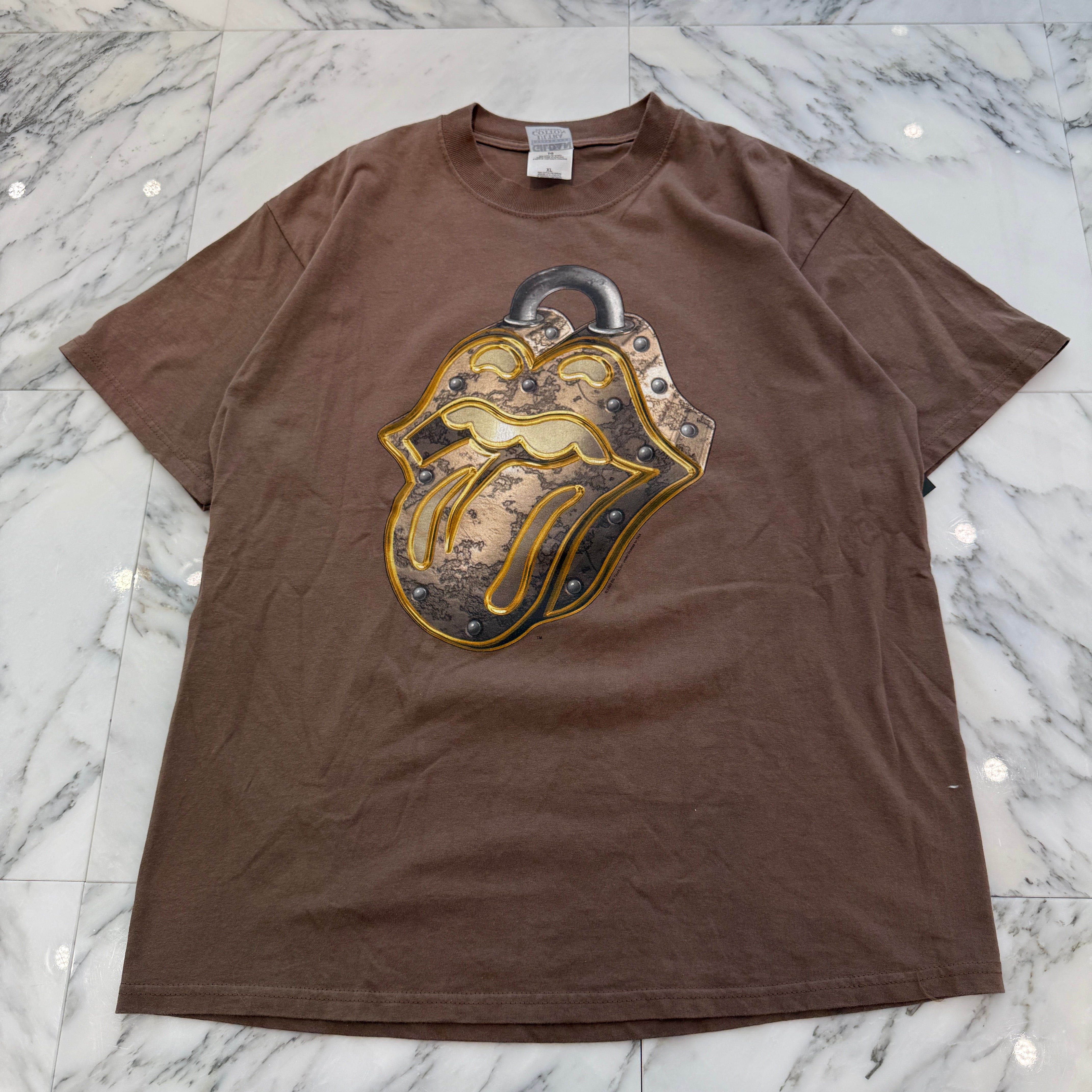 Vintage 90's The Rolling Stones "NO SECURITY NORTH AMERICAN TOUR 1999" GILDAN S/S Tee Size XL 90's ローリング・ストーンズ "ノー・セキュリティ ノースアメリカ ツアー 1999" ギルダン社製 Tシャツ サイズXL