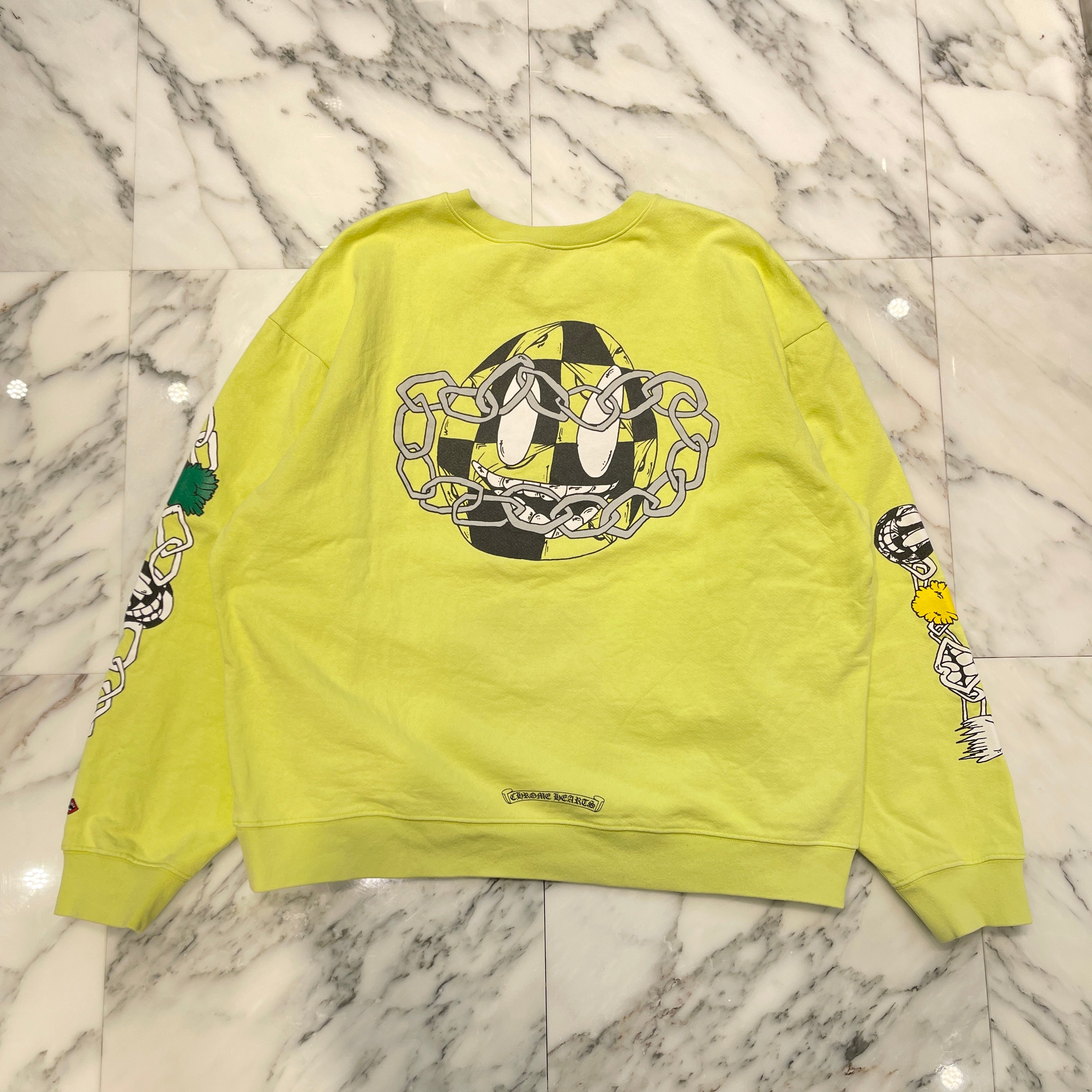 CHROME HEARTS × MATTY BOY 2022AW PPO LINK Sweat Shirt Size XXL クロムハーツ × マッティボーイ PPO リンク スウェットシャツ サイズXXL