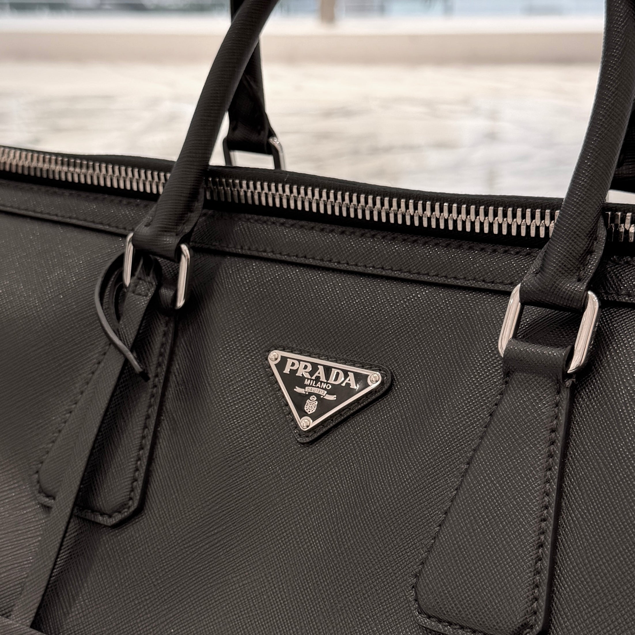 PRADA 2024SS Saffiano Leather Duffle Bag 2VC018_9Z2_F0002_V_OOO プラダ サフィアーノレザー ダッフルバッグ