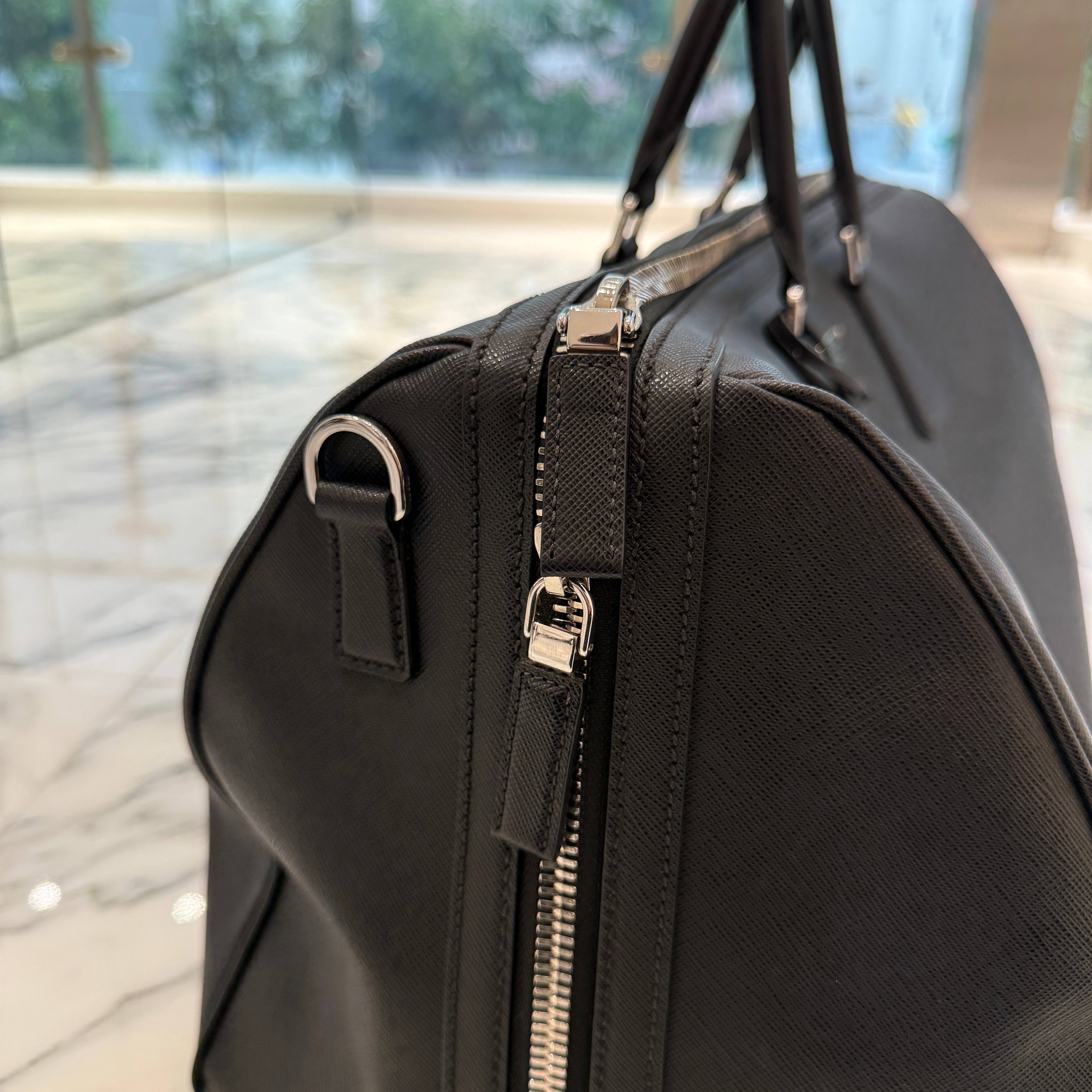 PRADA 2024SS Saffiano Leather Duffle Bag 2VC018_9Z2_F0002_V_OOO プラダ サフィアーノレザー ダッフルバッグ