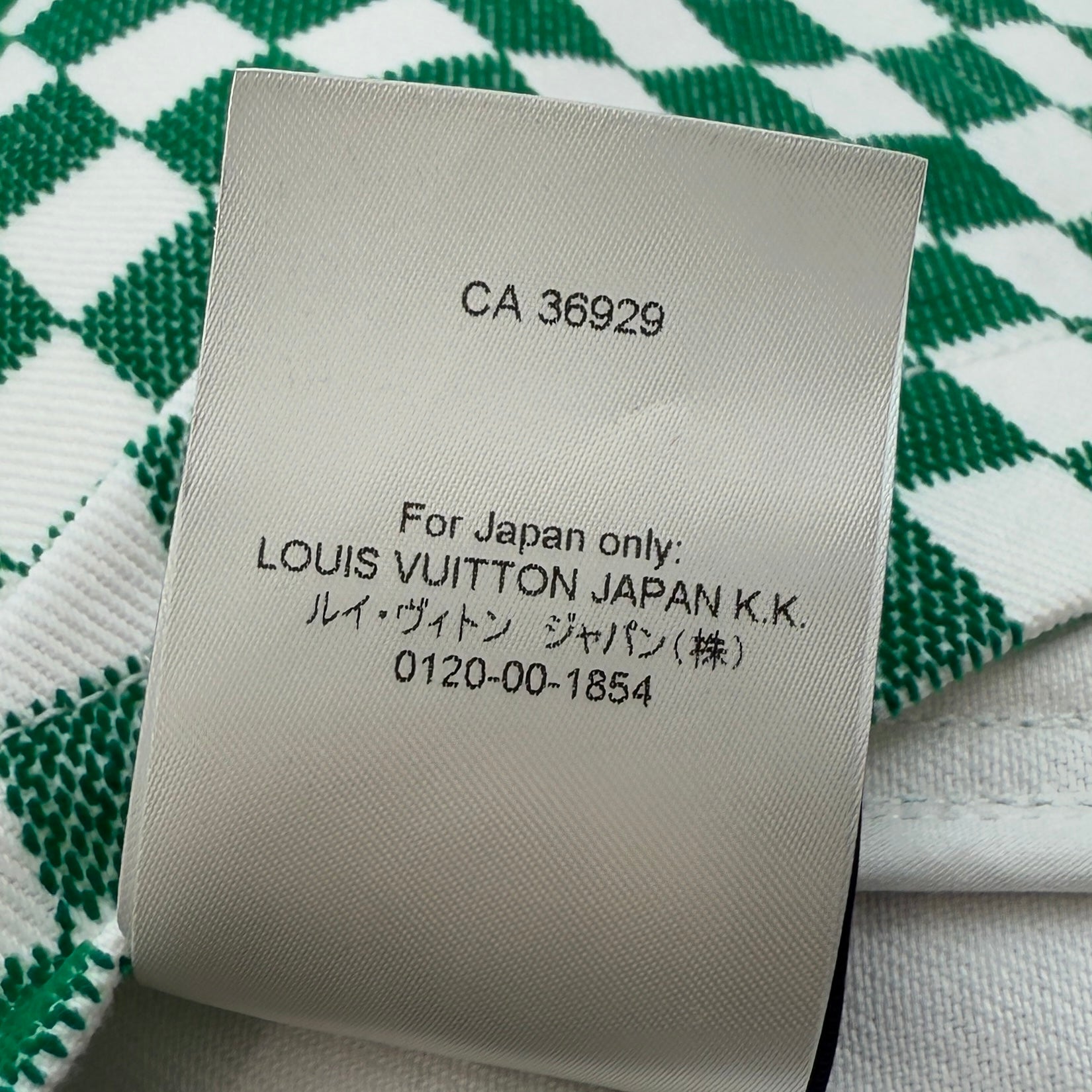 LOUIS VUITTON 2024SS Fuzzy Damier Ⅾenim Overshirt 1AFHUM Size 44 ルイヴィトン ファジーダミエ デニムオーバーシャツ サイズ44