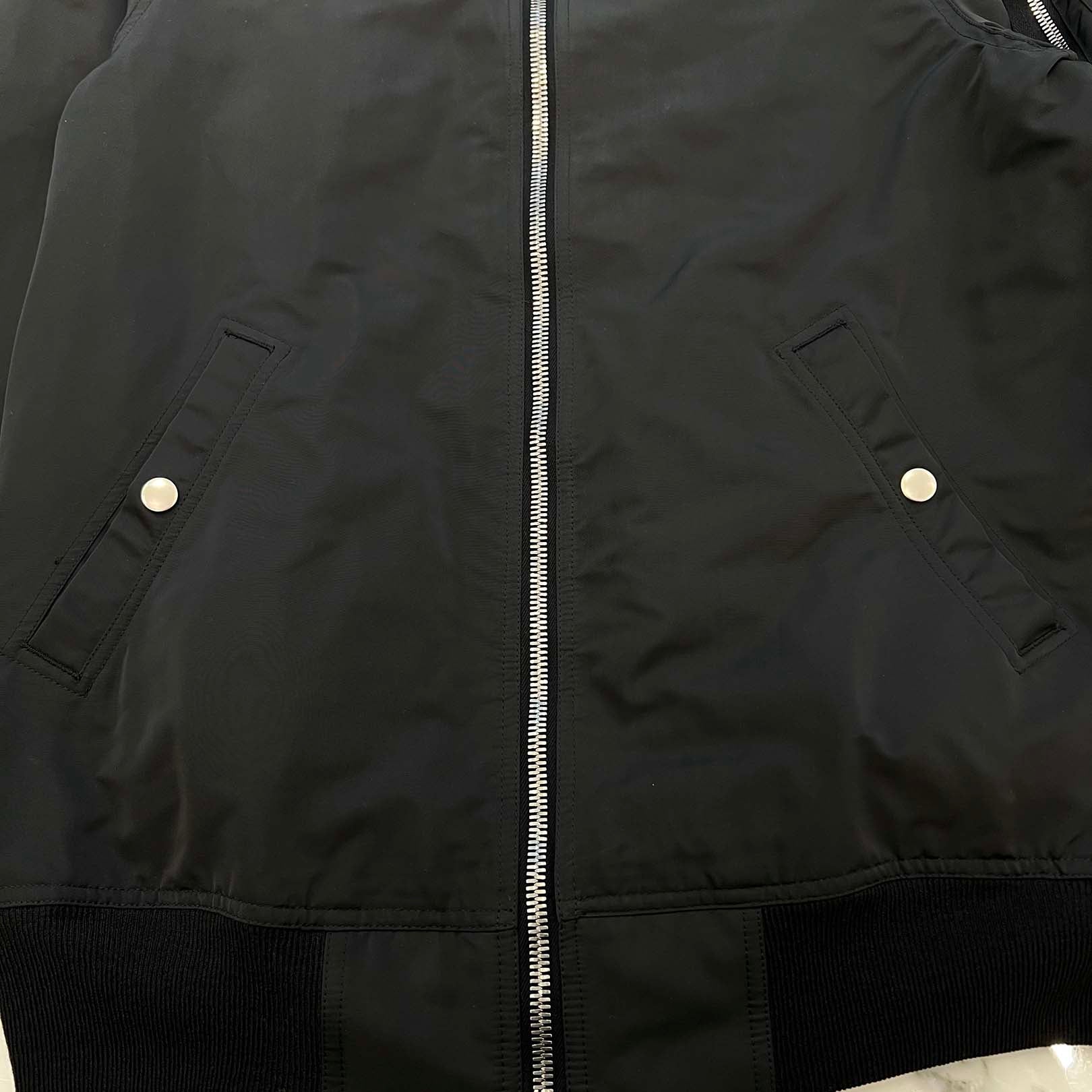 Rick Owens 2019SS Shoulder Pocket Raglan Bomber Jacket RU19S2792-TF Size 50 リックオウエンス 肩ポケットラグランボンバージャケット サイズ50