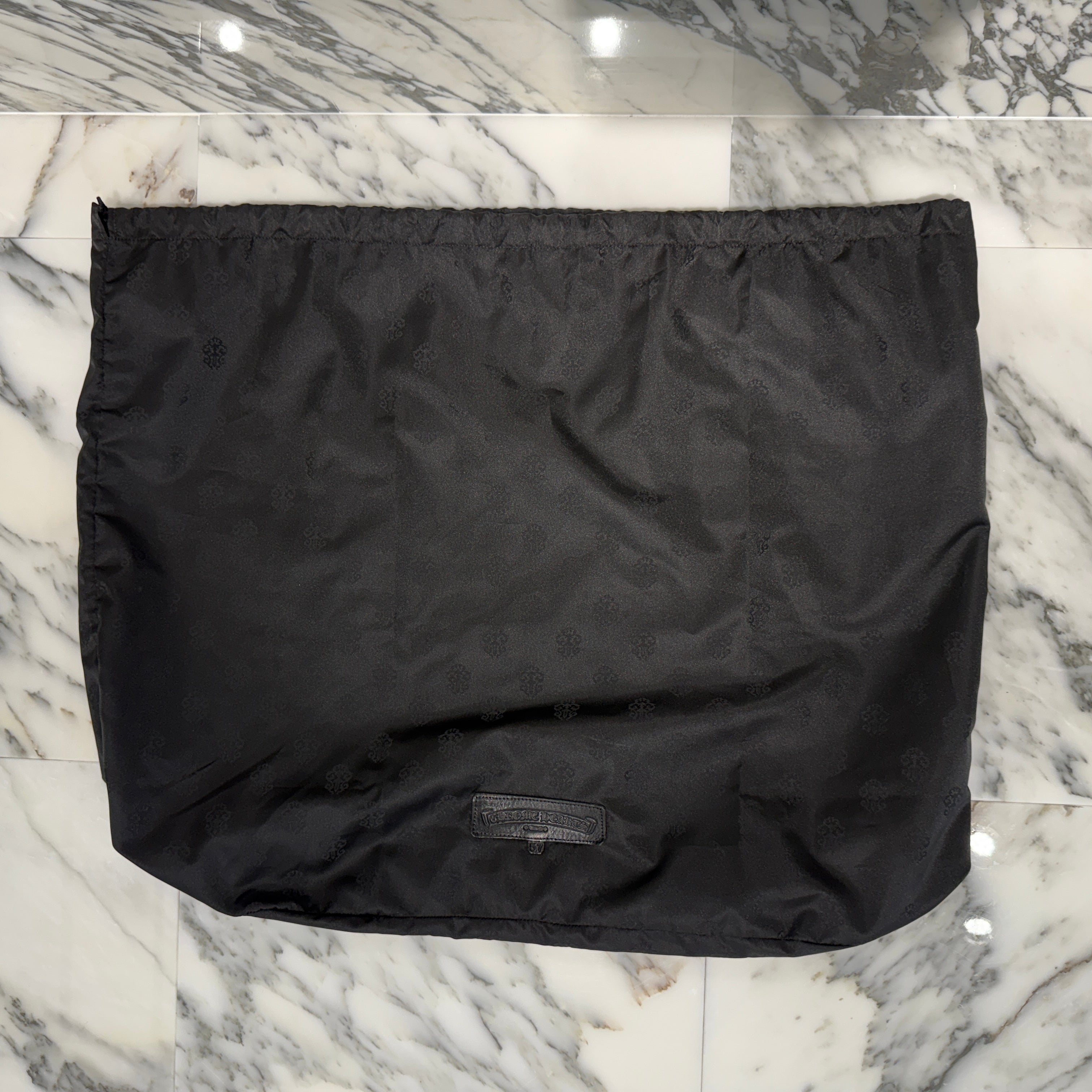 CHROME HEARTS 3 Cemetery Cross Patch Leather Tote Bag クロムハーツ 3セメタリークロス レザーパッチ トートバッグ