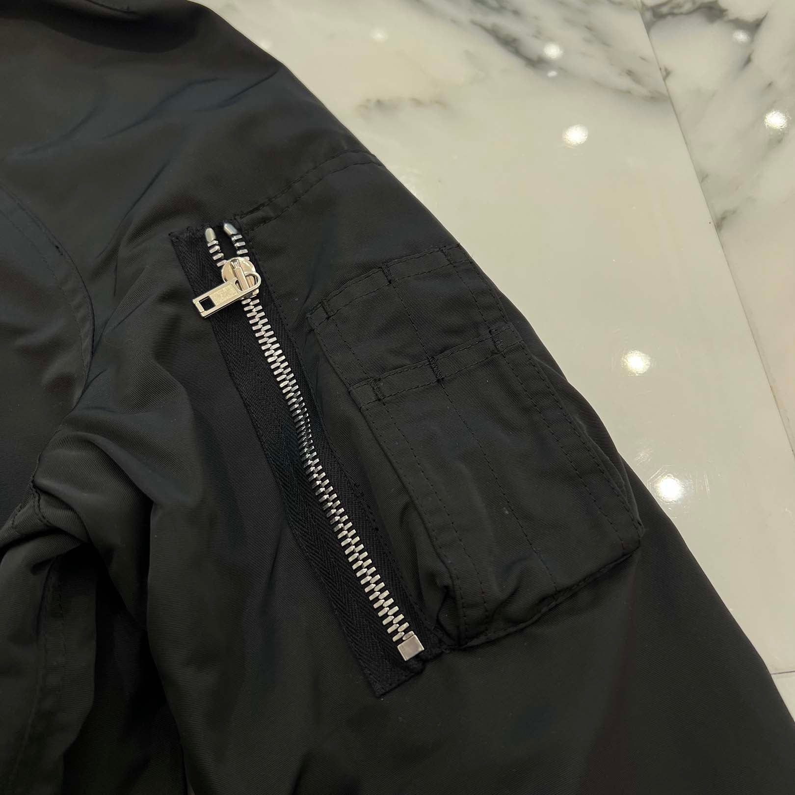 Rick Owens 2019SS Shoulder Pocket Raglan Bomber Jacket RU19S2792-TF Size 50 リックオウエンス 肩ポケットラグランボンバージャケット サイズ50