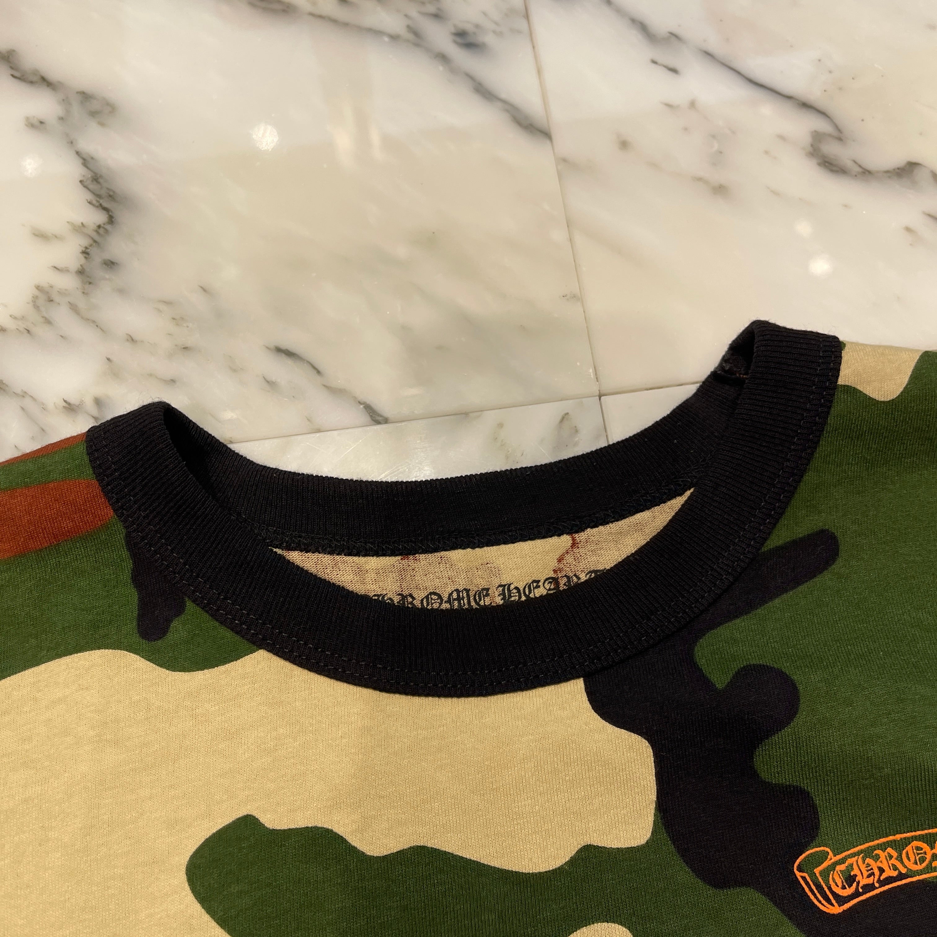 CHROME HEARTS × MATTY BOY 2022SS PPO CAUTION Tee Size L クロムハーツ × マッティボーイ コーションTシャツ サイズL