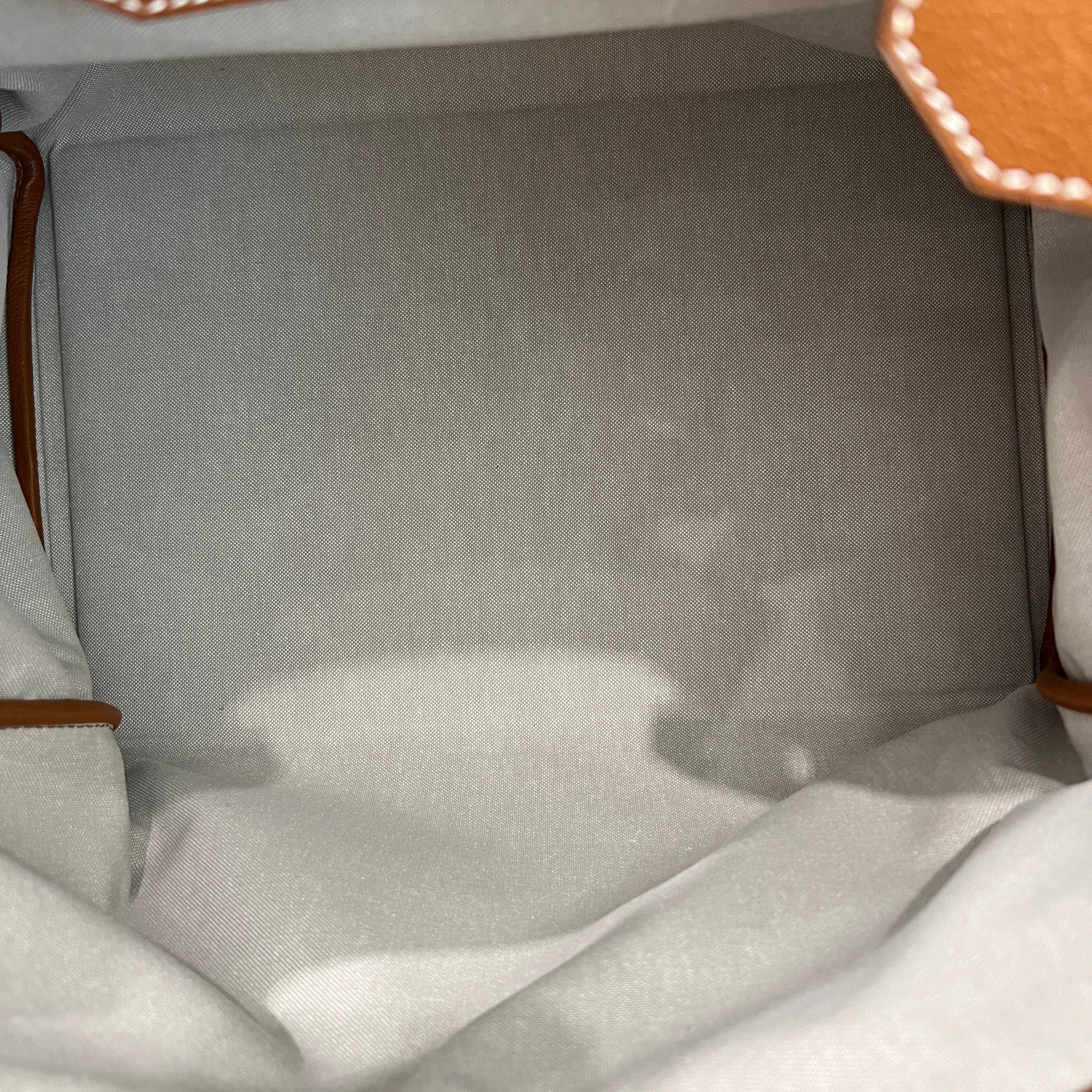 HERMES Haut a Courroies 40 Leather Hand Bag W刻印 エルメス