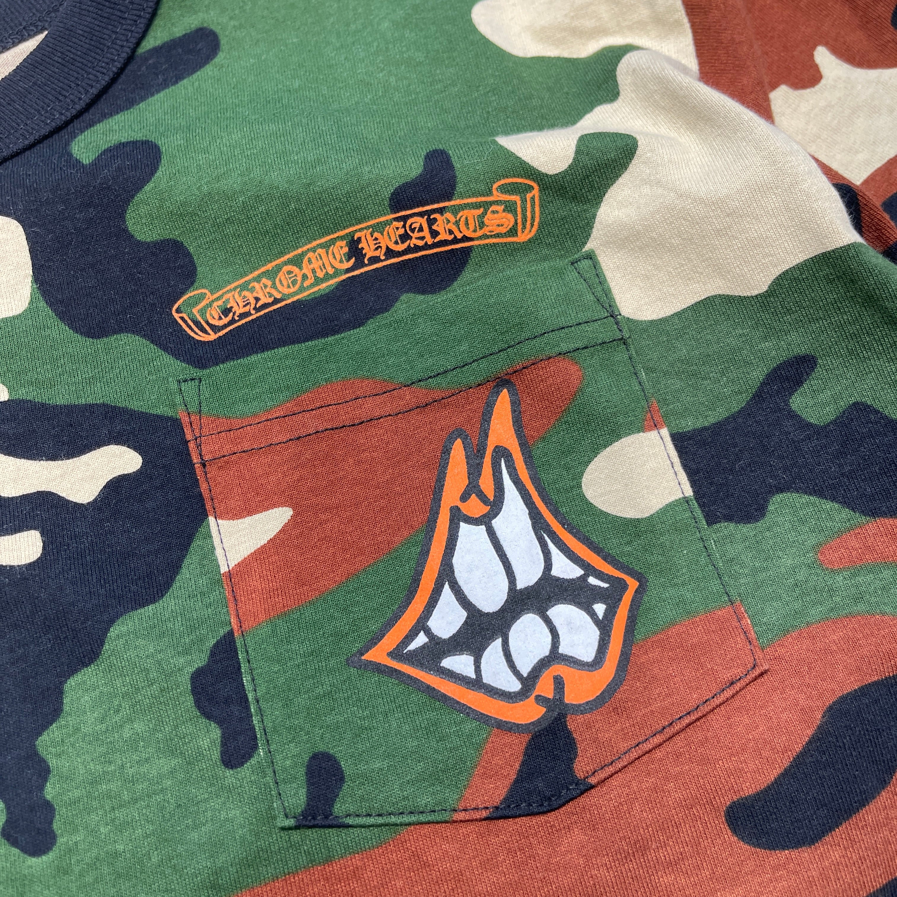 CHROME HEARTS × MATTY BOY 2022SS PPO CAUTION Tee Size L クロムハーツ × マッティボーイ コーションTシャツ サイズL