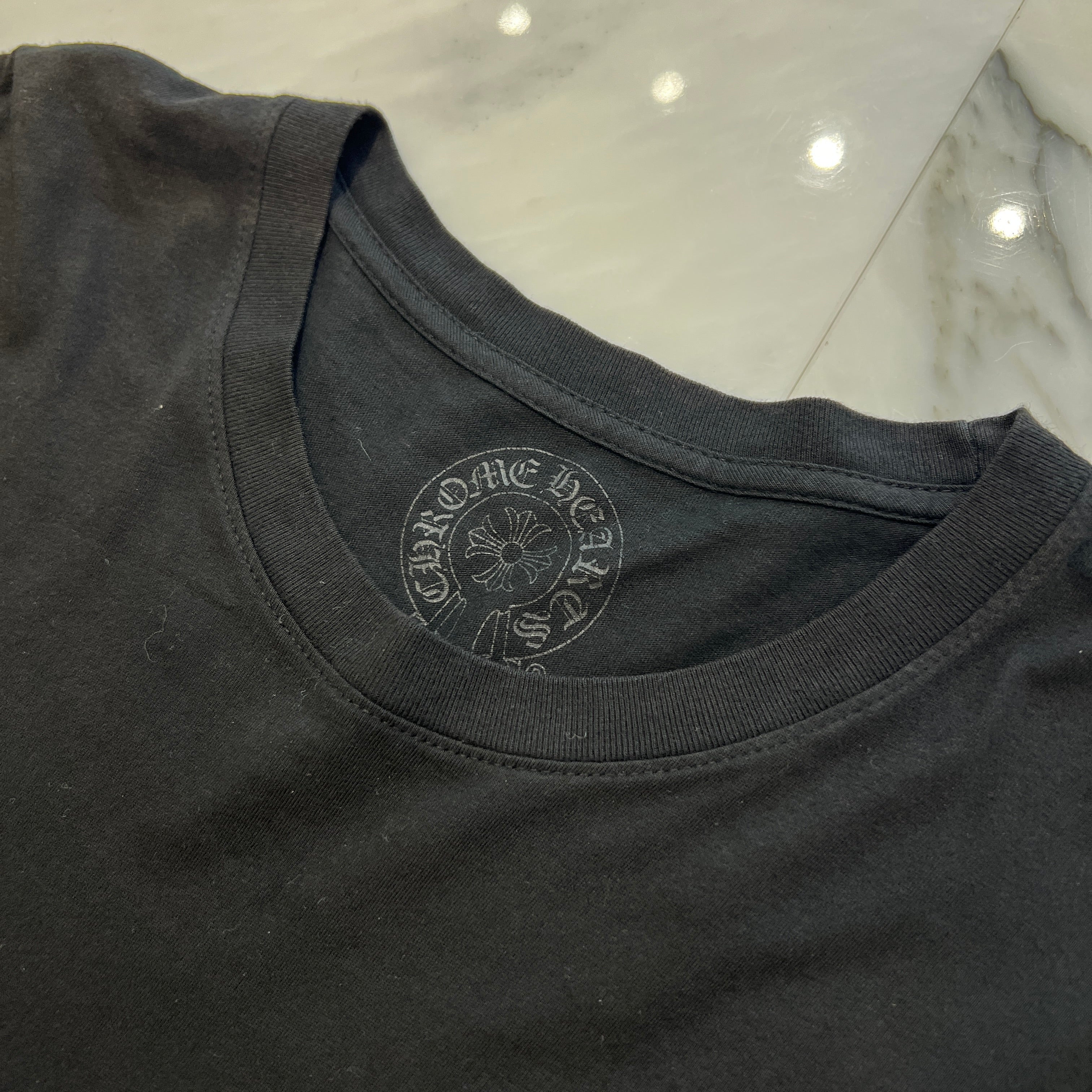 CHROME HEARTS Scroll CH Plus Long Sleeve Tee Size XL クロムハーツ スクロール CHプラス ロングスリーブTシャツ サイズXL