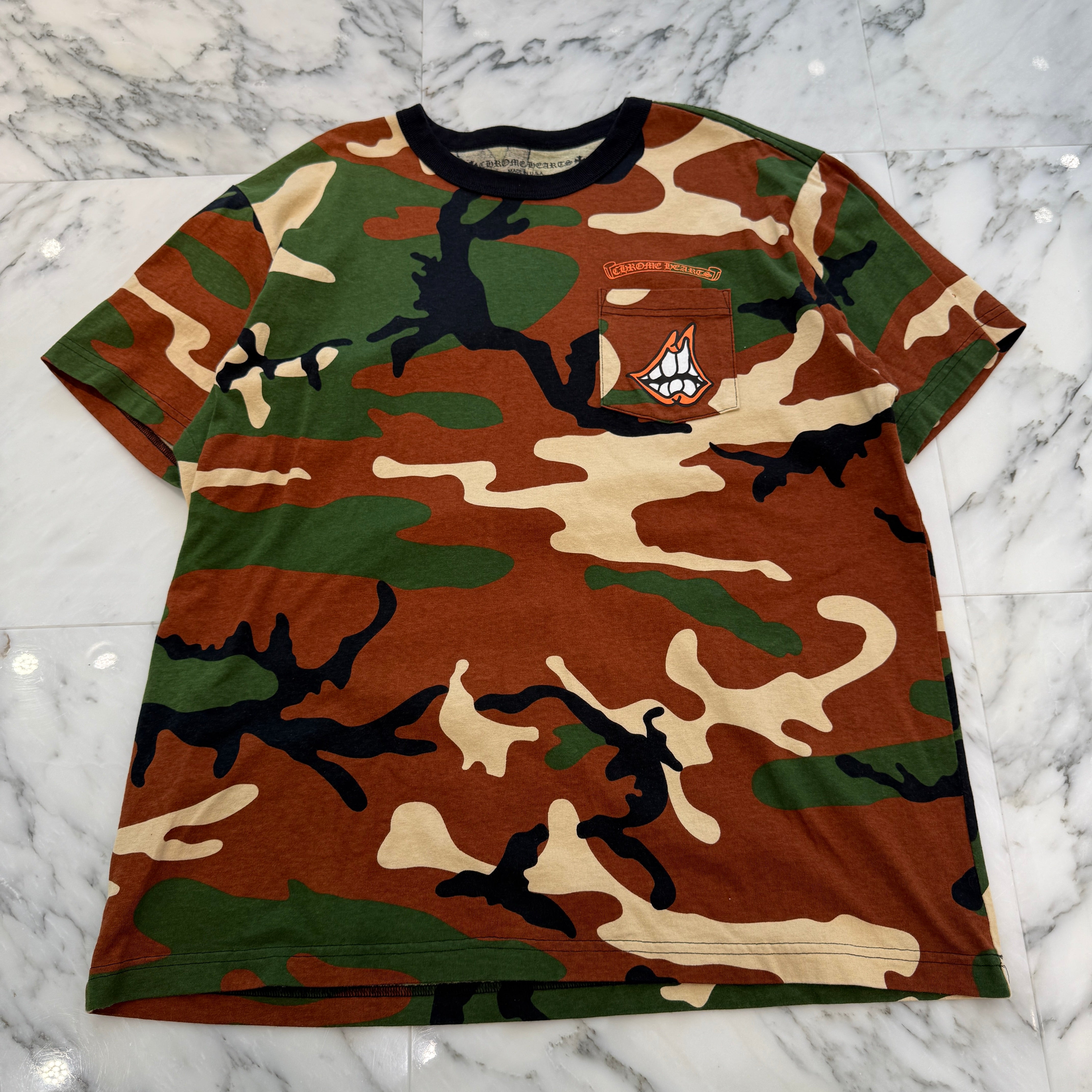 CHROME HEARTS × MATTY BOY 2022SS PPO CAUTION Tee Size XXL クロムハーツ × マッティボーイ コーションTシャツ サイズXXL