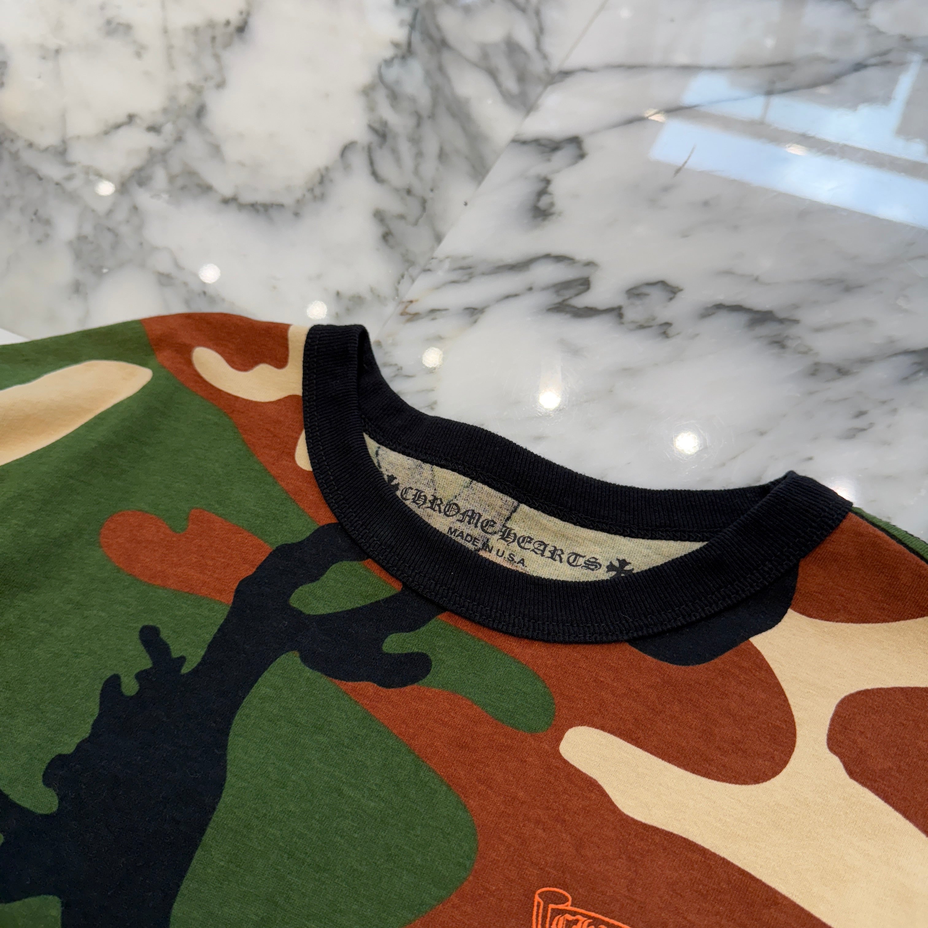 CHROME HEARTS × MATTY BOY 2022SS PPO CAUTION Tee Size XXL クロムハーツ × マッティボーイ コーションTシャツ サイズXXL