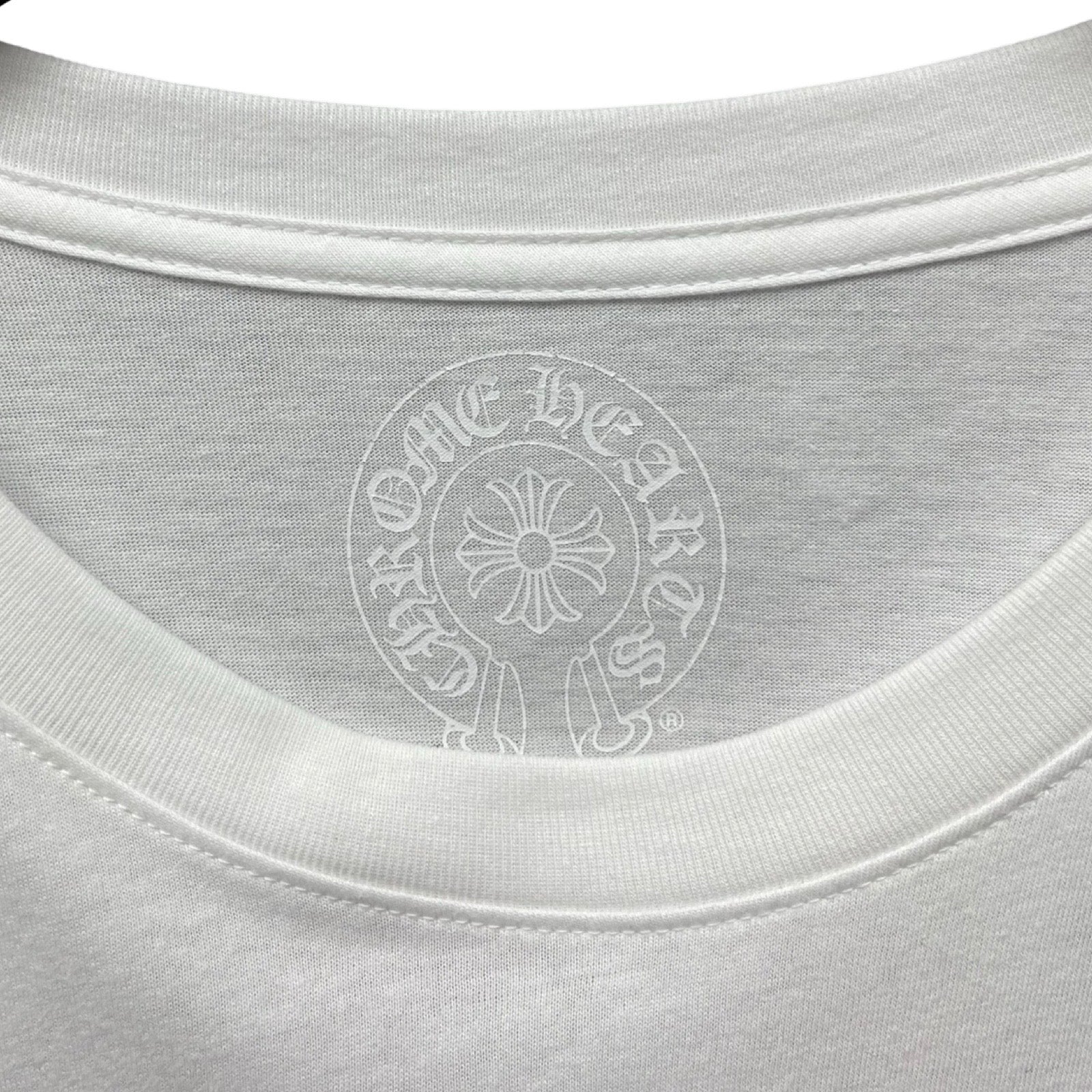 CHROME HEARTS Dagger Eye Chart Long Sleeve Tee Size XXL