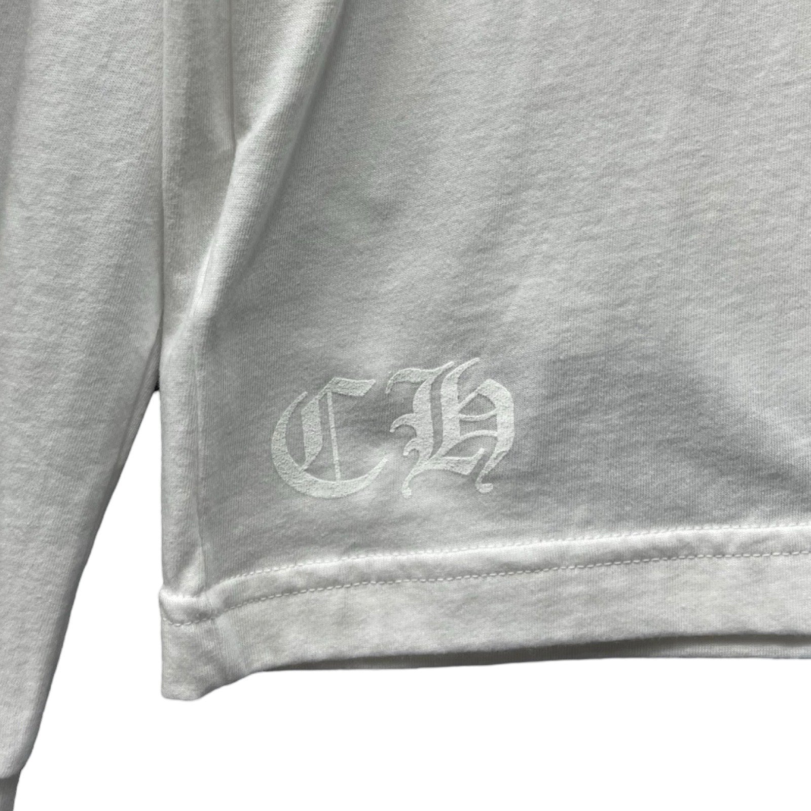 CHROME HEARTS Dagger Eye Chart Long Sleeve Tee Size XXL