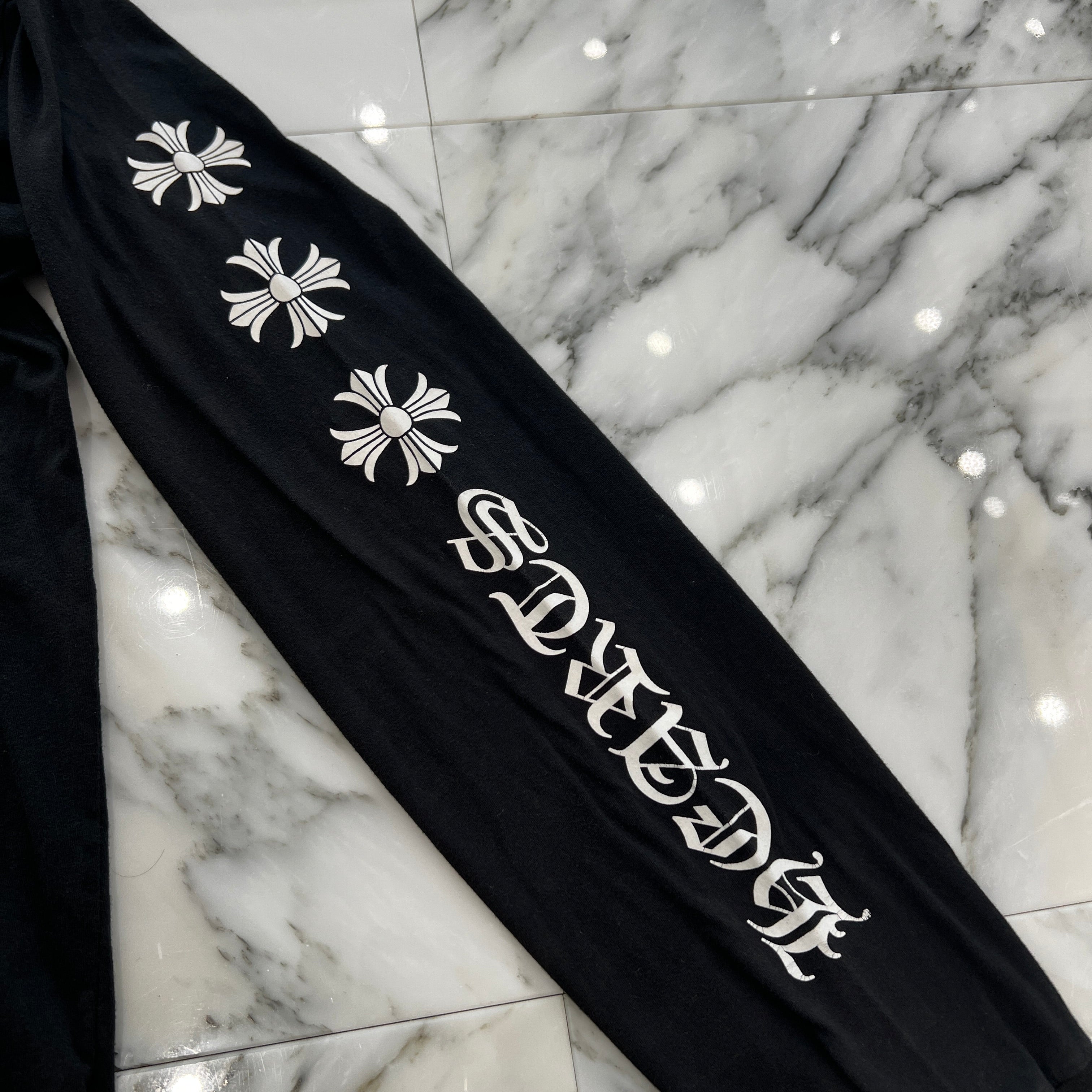 CHROME HEARTS Scroll CH Plus Long Sleeve Tee Size XL クロムハーツ スクロール CHプラス ロングスリーブTシャツ サイズXL