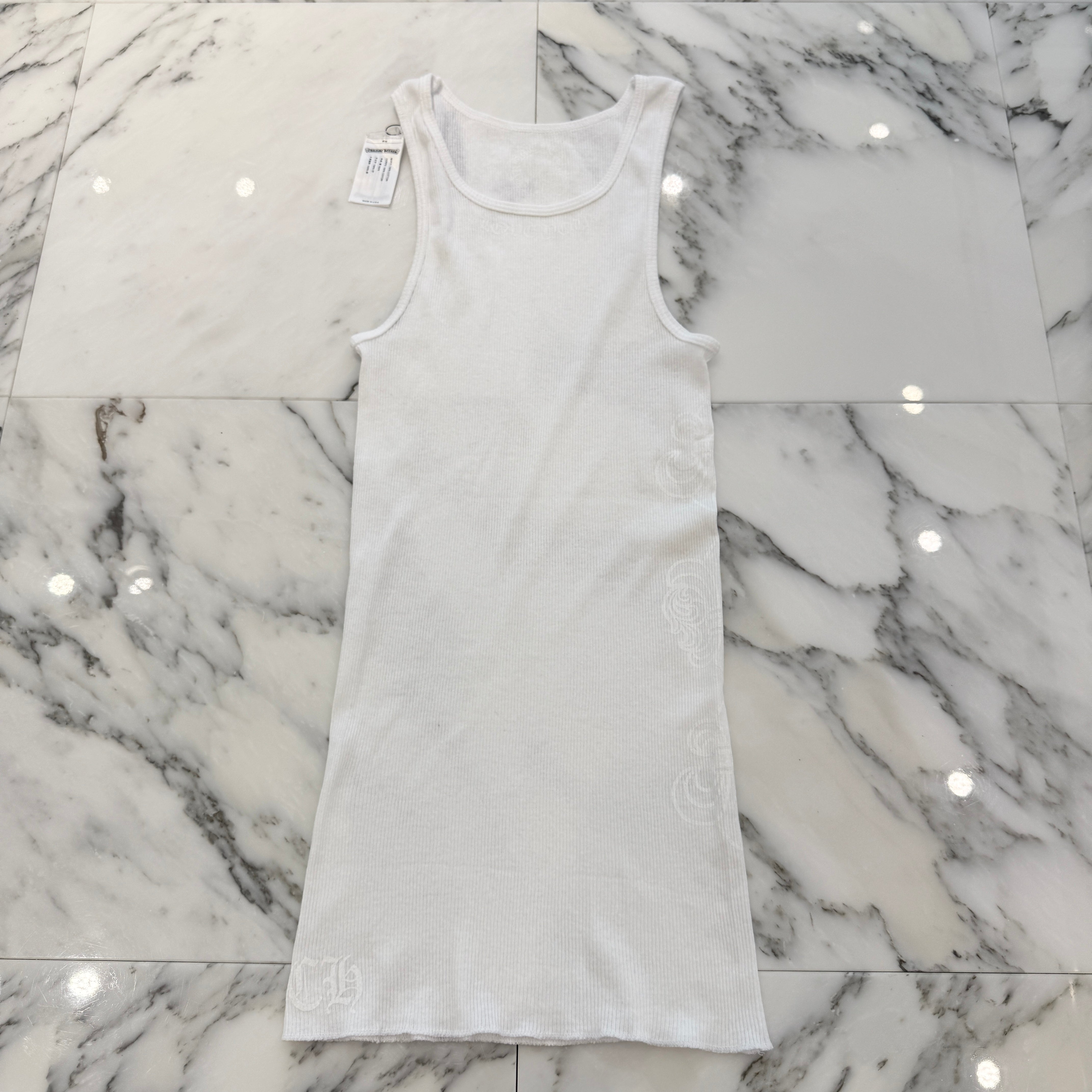 CHROME HEARTS CANNES Limited Love You BS FLARE Print Tank Top Size S クロムハーツ カンヌ限定 ラブユー BSフレア プリント タンクトップ サイズS