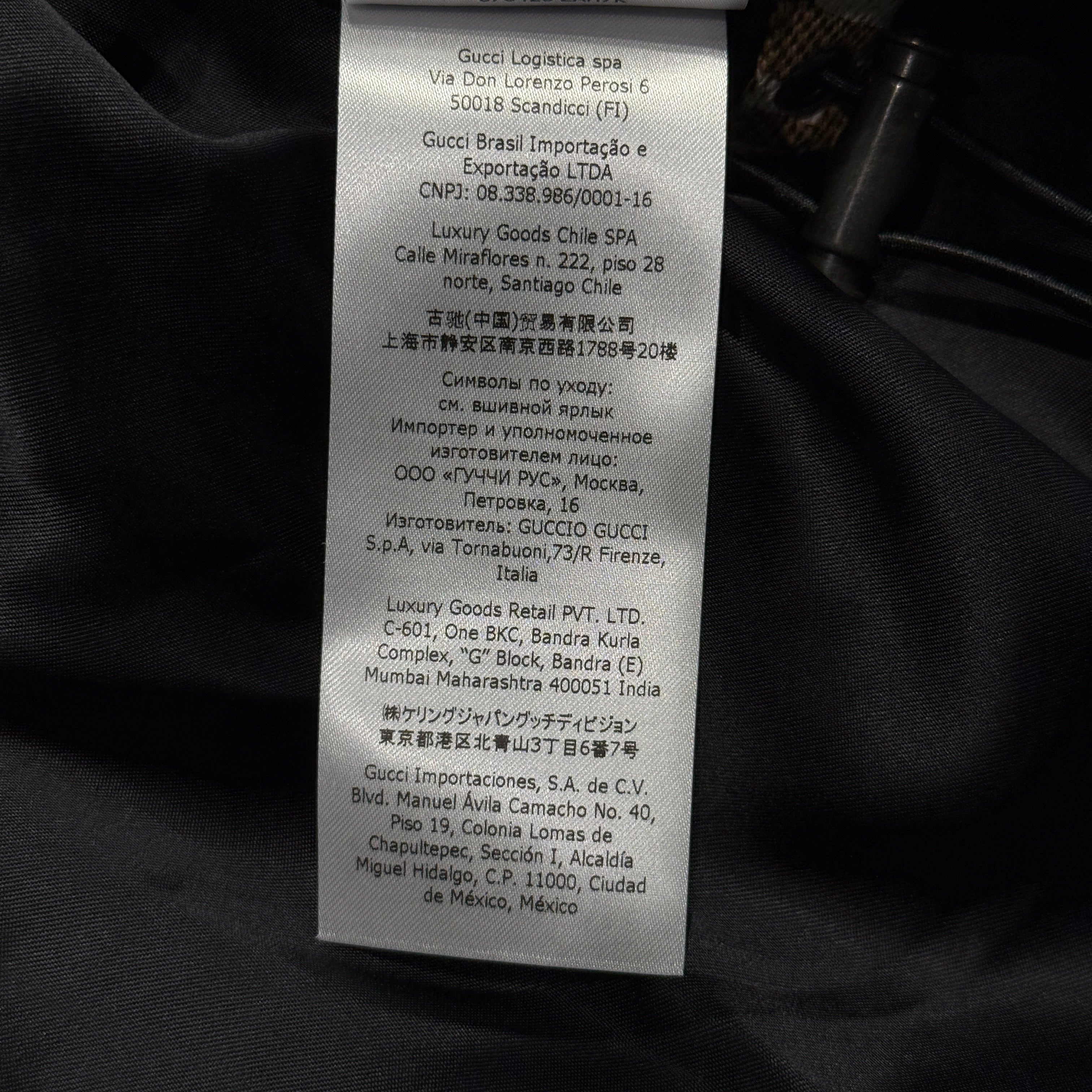 GUCCI × BALENCIAGA 2021AW The Hacker Project Jumbo GG Jacket Size 44 グッチ×バレンシアガ ザ ハッカー プロジェクト ジャンボ GG ジャケット サイズ44