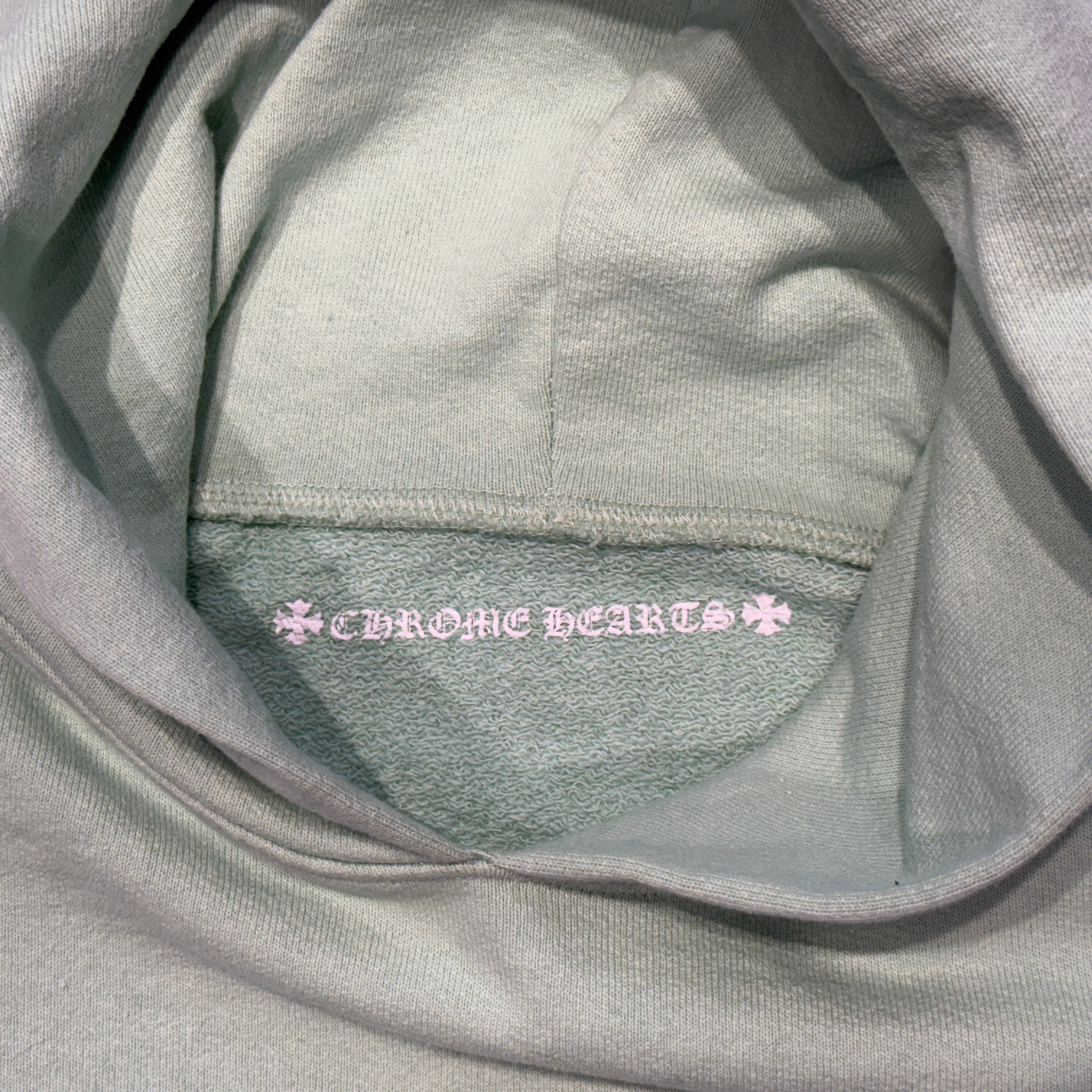 CHROME HEARTS × MATTY BOY 2019SS SEA FORM GRN Pullover Hoodie Size XL クロムハーツ × マッティボーイ シーフォームグリーン プルオーバーフーディ サイズXL