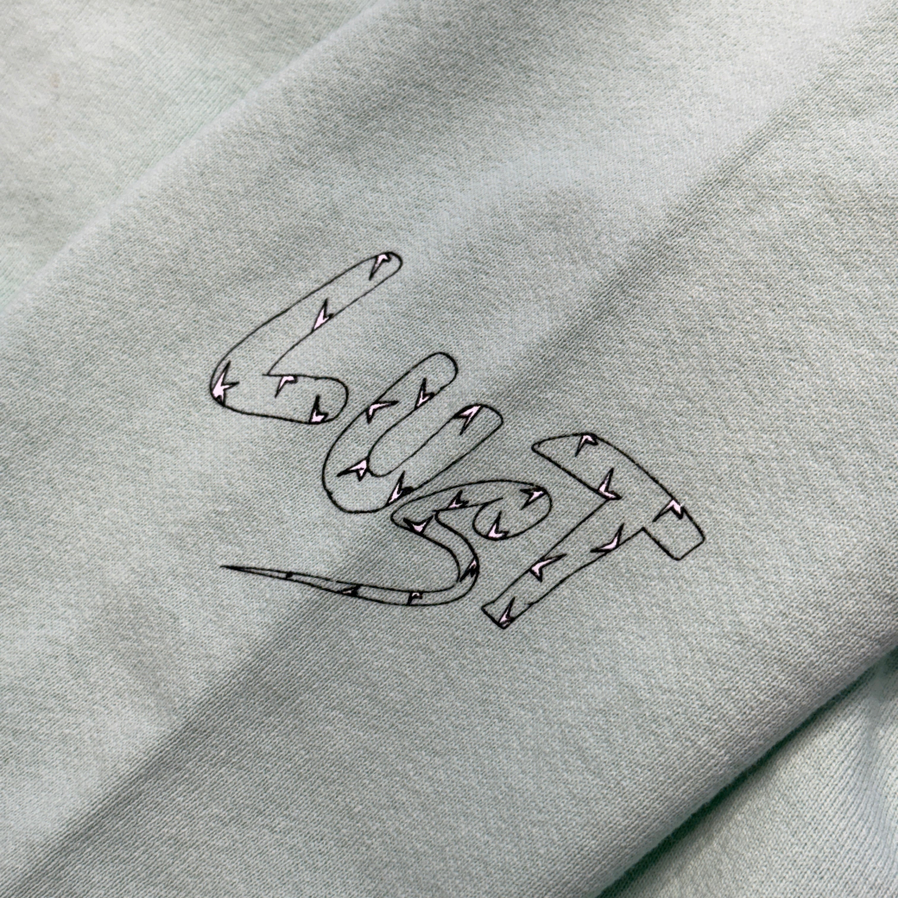 CHROME HEARTS × MATTY BOY 2019SS SEA FORM GRN Pullover Hoodie Size XL クロムハーツ × マッティボーイ シーフォームグリーン プルオーバーフーディ サイズXL