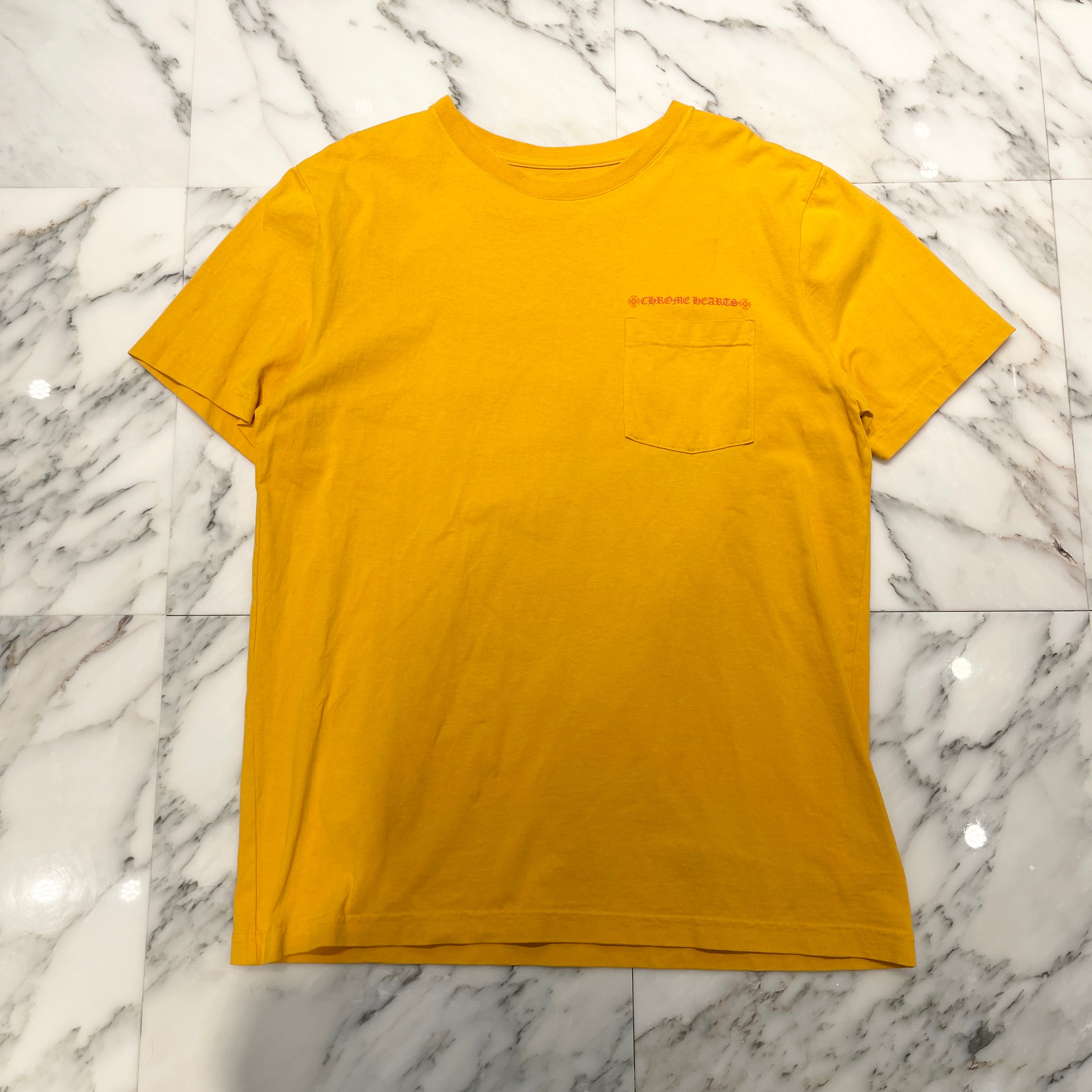 CHROME HEARTS × MATTY BOY 2019SS PPO Mustard Tee Size L クロムハーツ × マッティボーイ マスタード Tシャツ サイズL