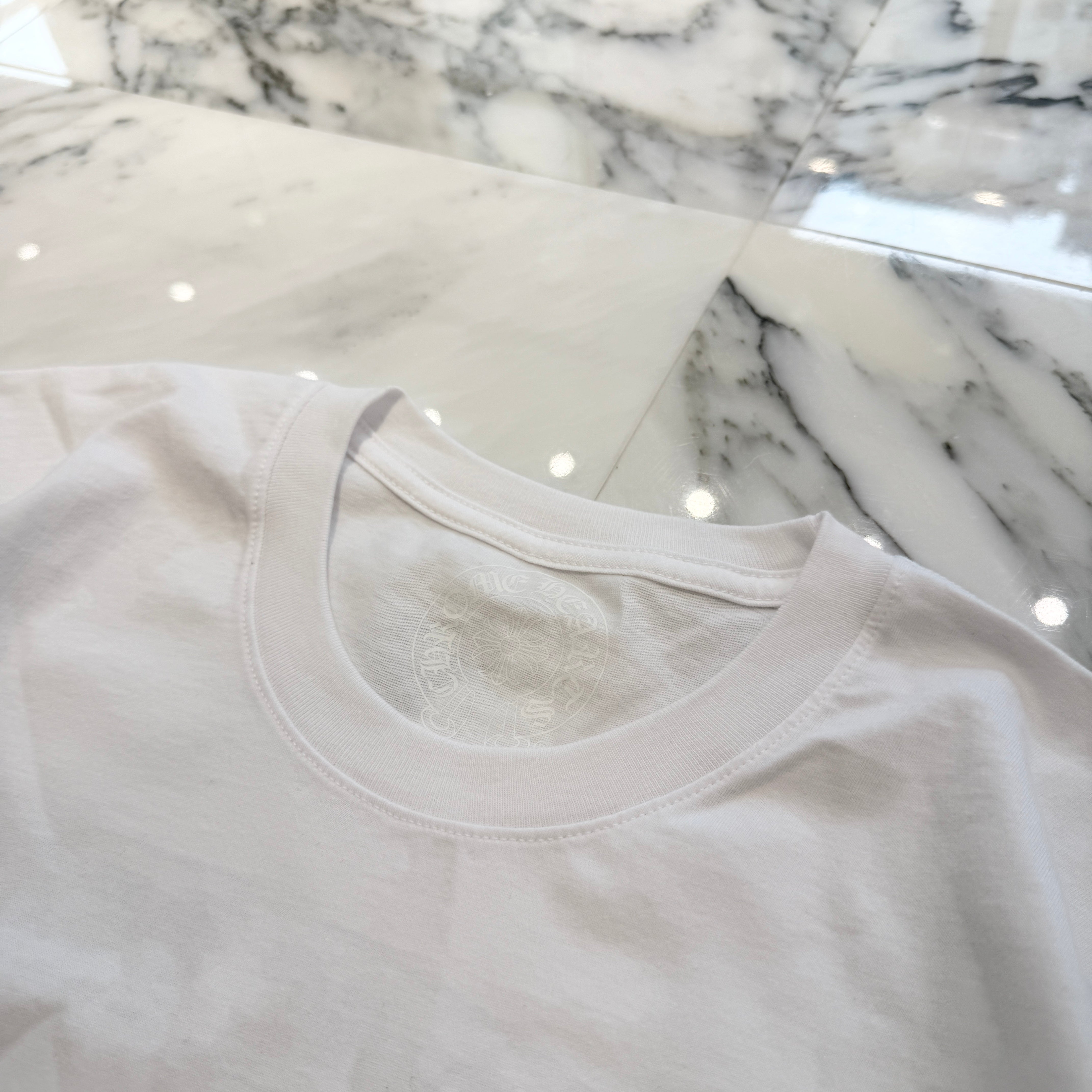 CHROME HEARTS Back Scroll Logo Tee Size L クロムハーツ バックスクロールロゴ Tシャツ サイズL