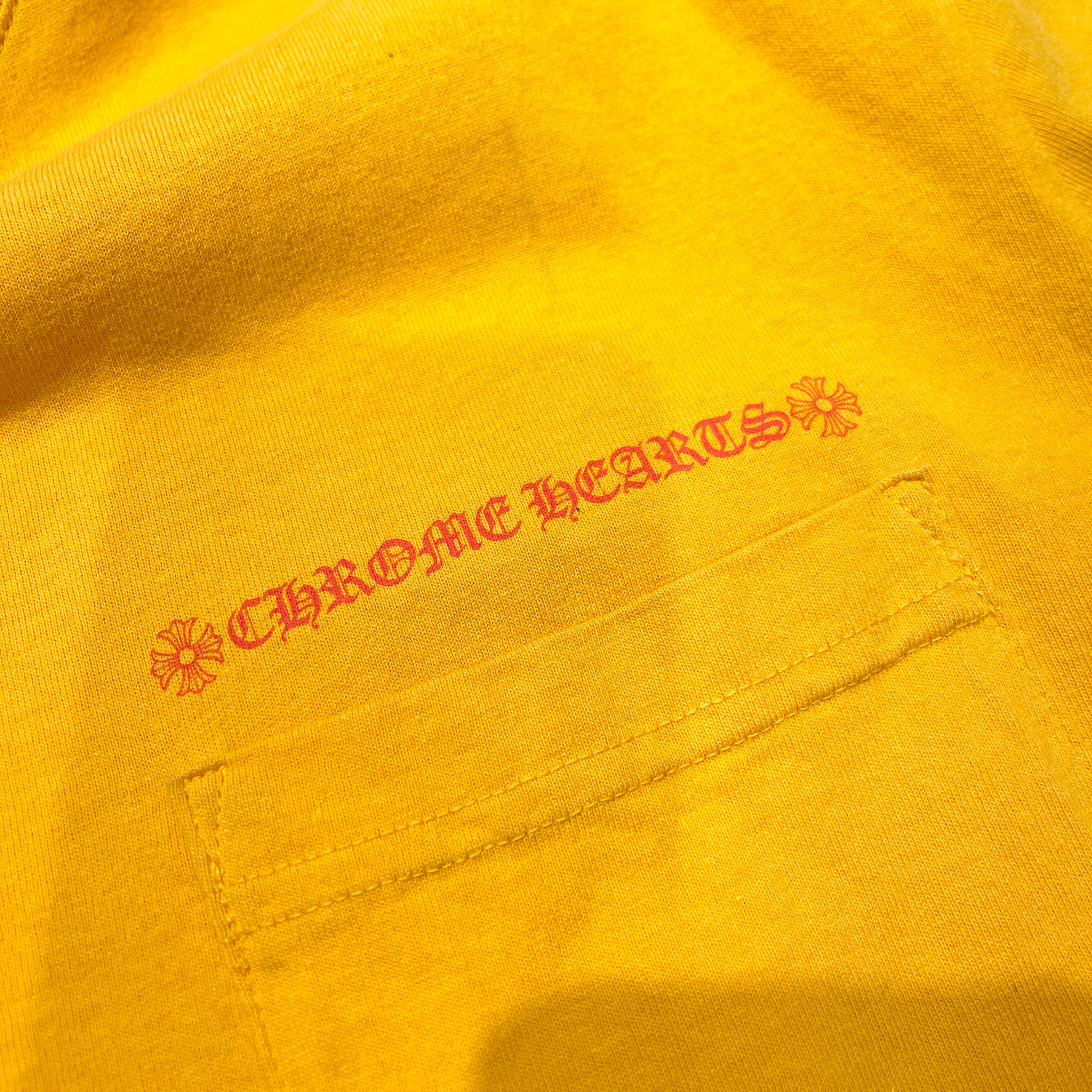 CHROME HEARTS × MATTY BOY 2019SS PPO Mustard Tee Size L クロムハーツ × マッティボーイ マスタード Tシャツ サイズL