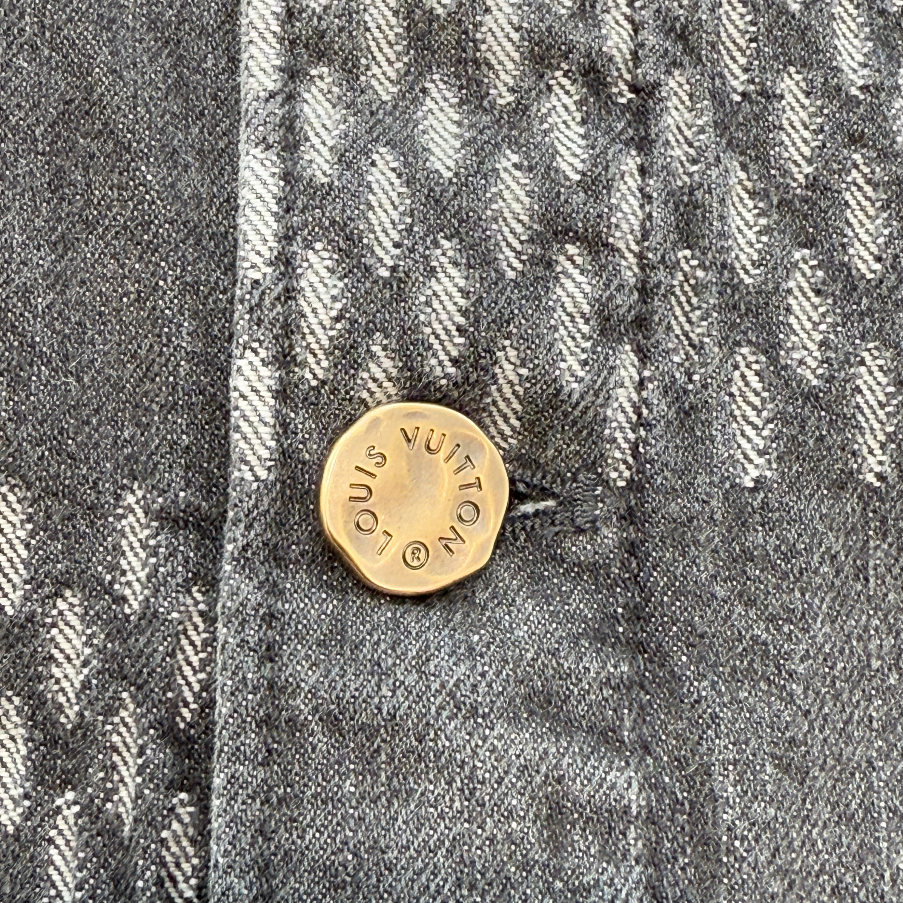 LOUIS VUITTON × NIGO 2020AW Giant Damier Waves Denim Jacket Size 44 ルイヴィトン × ニゴー ジャイアントダミエ ウェーブス デニムジャケット サイズ44