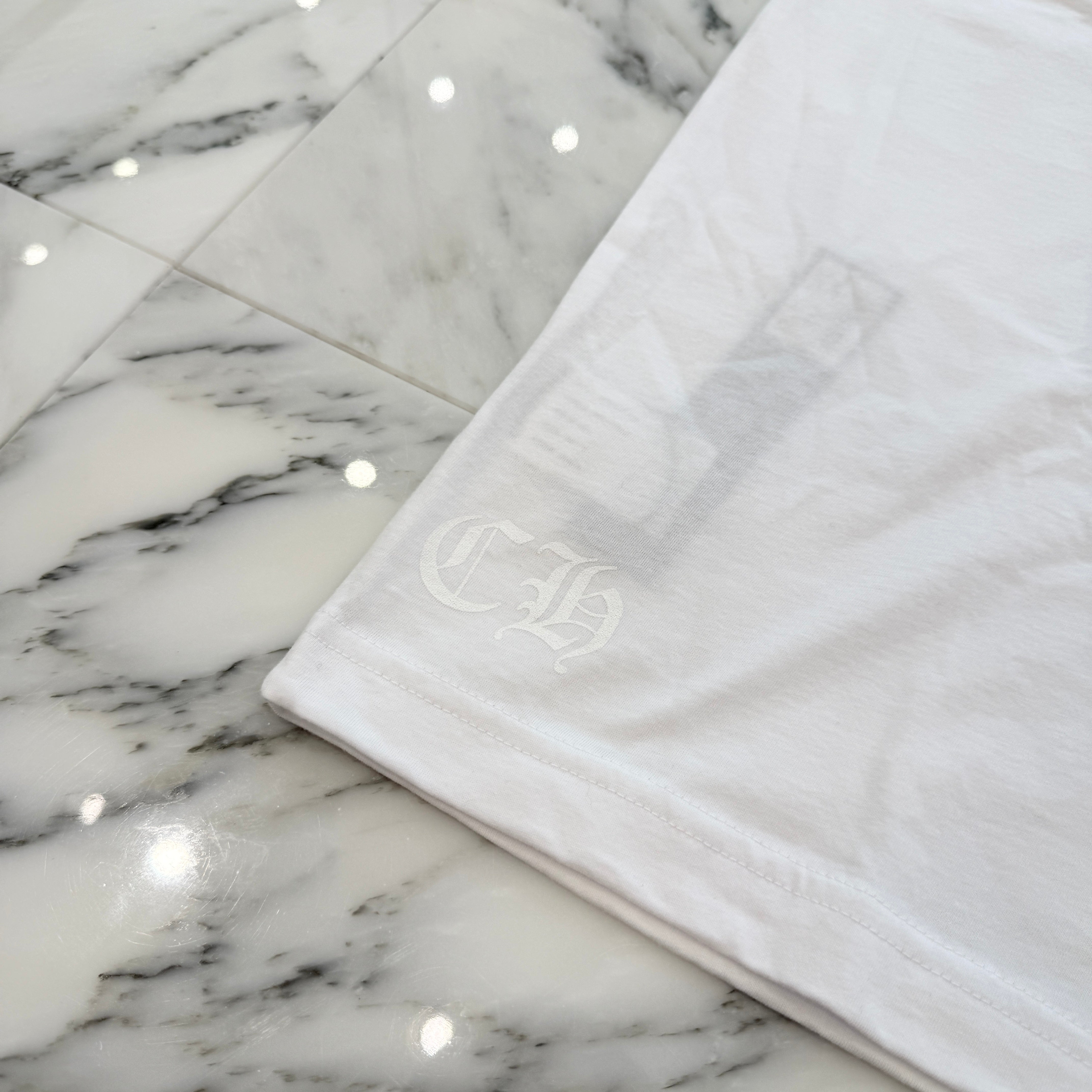 CHROME HEARTS Back Scroll Logo Tee Size L クロムハーツ バックスクロールロゴ Tシャツ サイズL