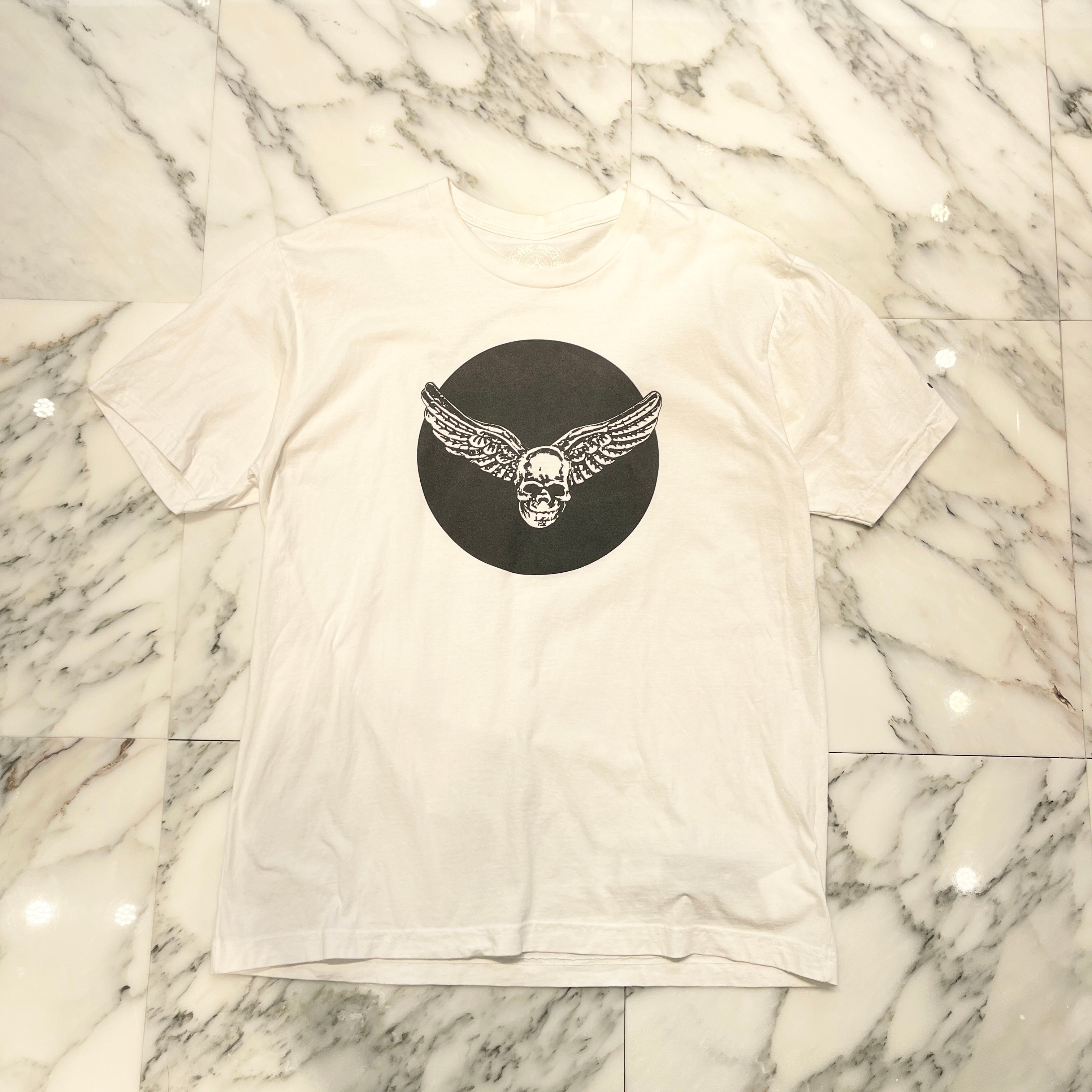 CHROME HEARTS FOTI Wing Crescent Moon Tee Size L クロムハーツ フォティ ウイング クレセントムーン Tシャツ サイズL