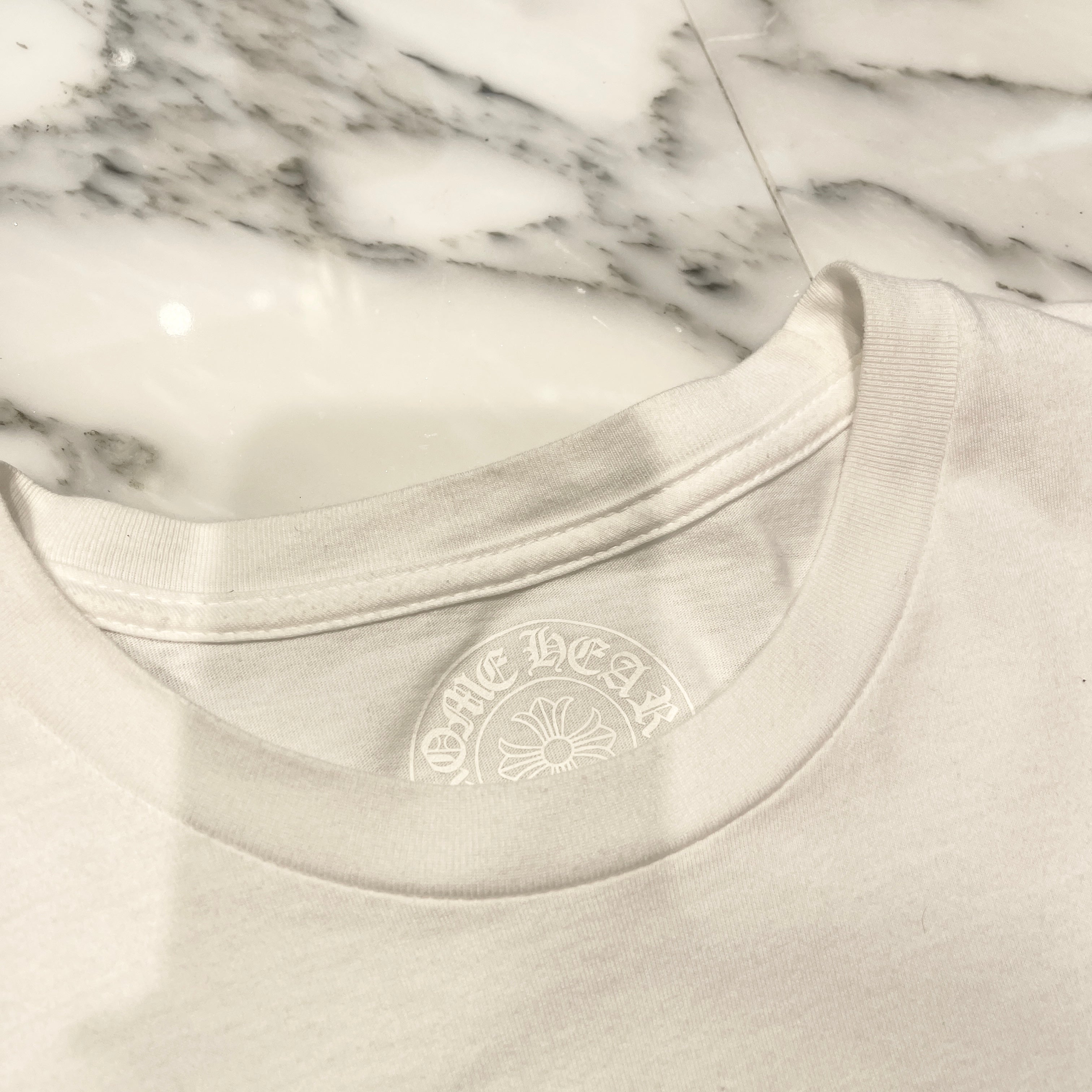 CHROME HEARTS FOTI Wing Crescent Moon Tee Size L クロムハーツ フォティ ウイング クレセントムーン Tシャツ サイズL