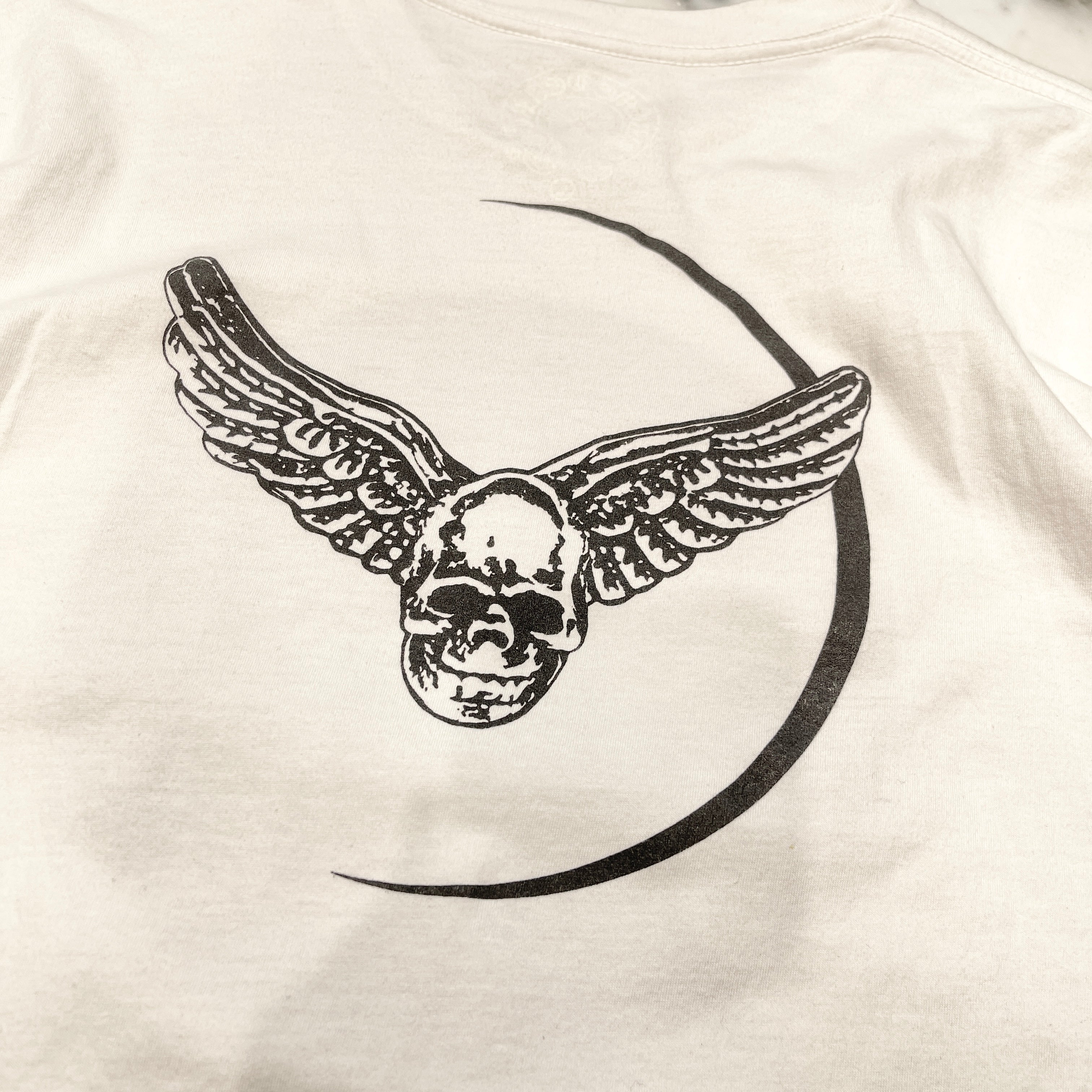 CHROME HEARTS FOTI Wing Crescent Moon Tee Size L クロムハーツ フォティ ウイング クレセントムーン Tシャツ サイズL