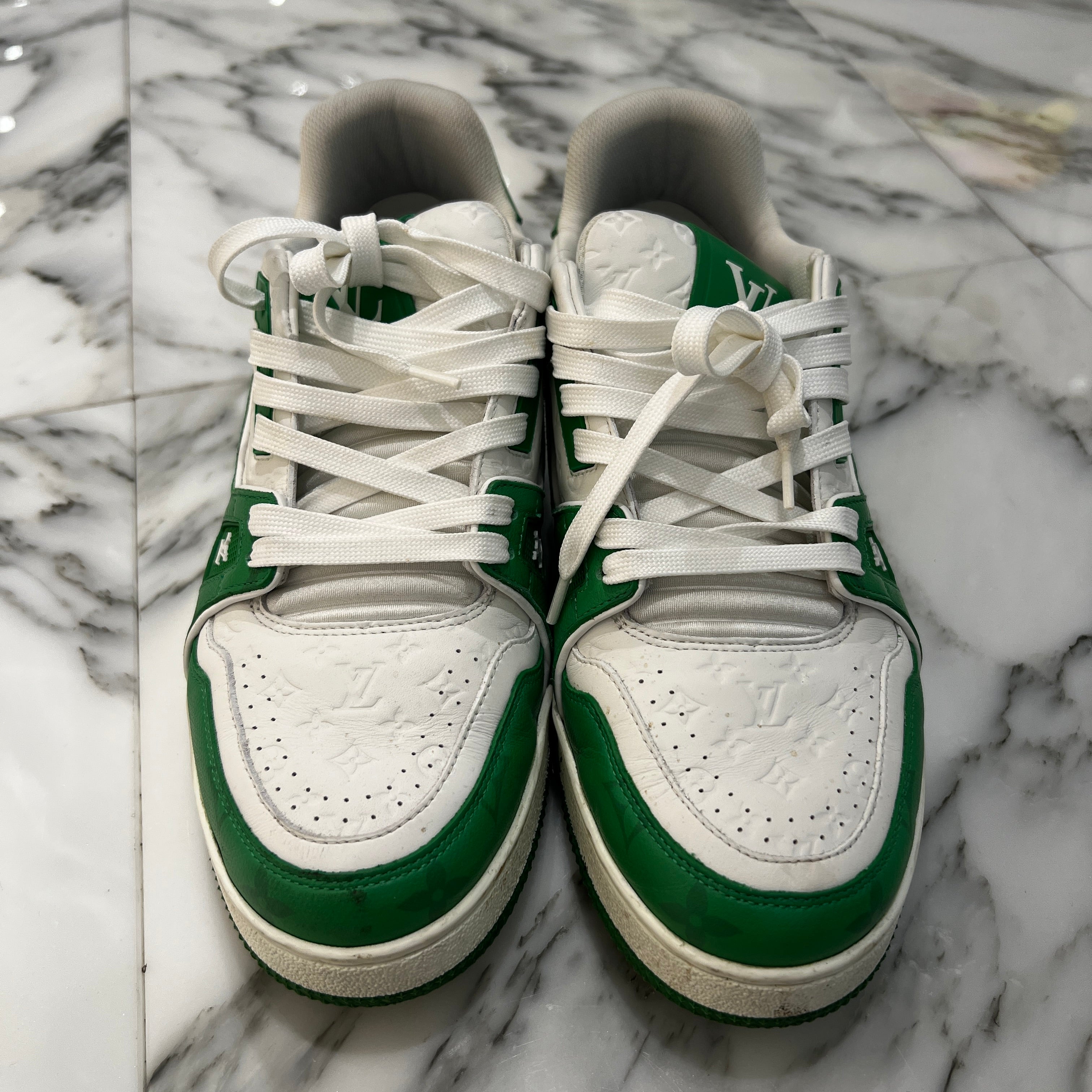 LOUIS VUITTON 2022AW Monogram LV Trainer Sneakers 91198A1 Size 6 1/2 (24.5cm) ルイヴィトン モノグラム LVトレーナー スニーカー 6 1/2 (24.5cm)