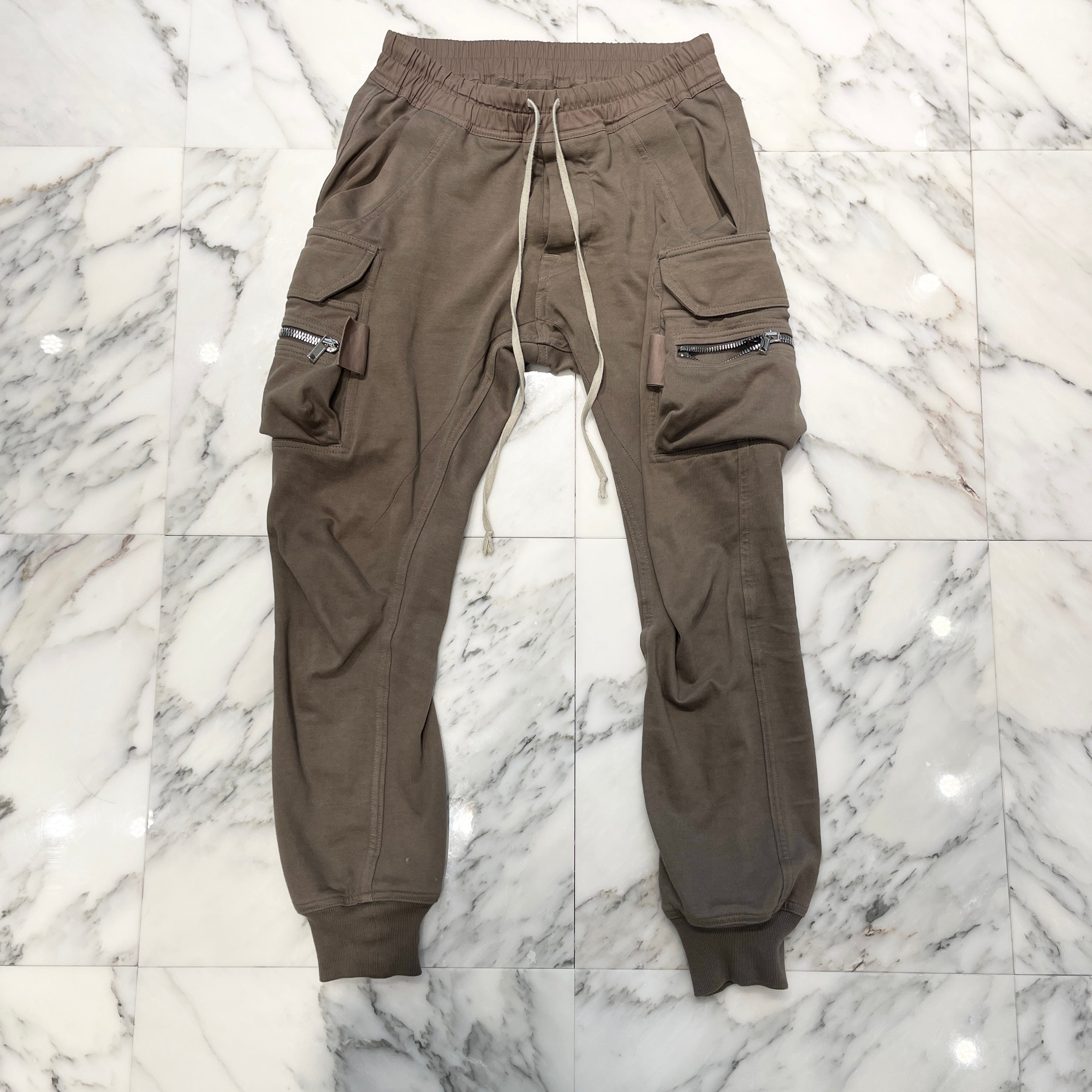 Rick Owens 2022AW MASTODON Cargo Sweat Pants RU02B2396-BA Size 46 リックオウエンス マストドン カーゴ スウェットパンツ サイズ46